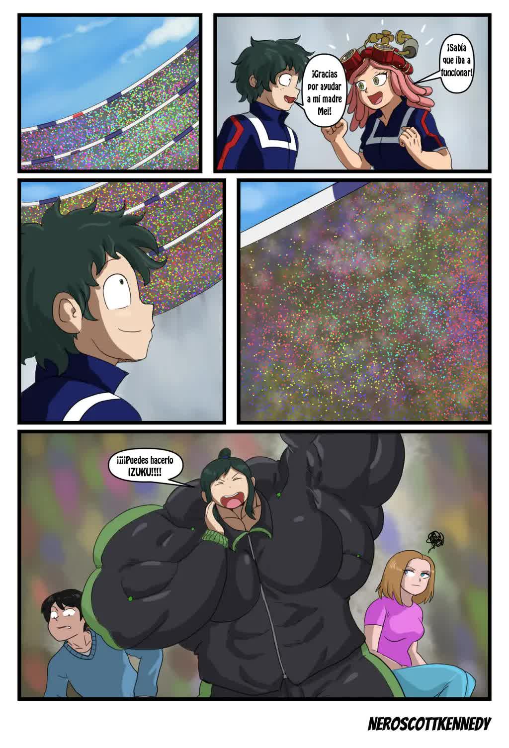 Strong mom Comic porno