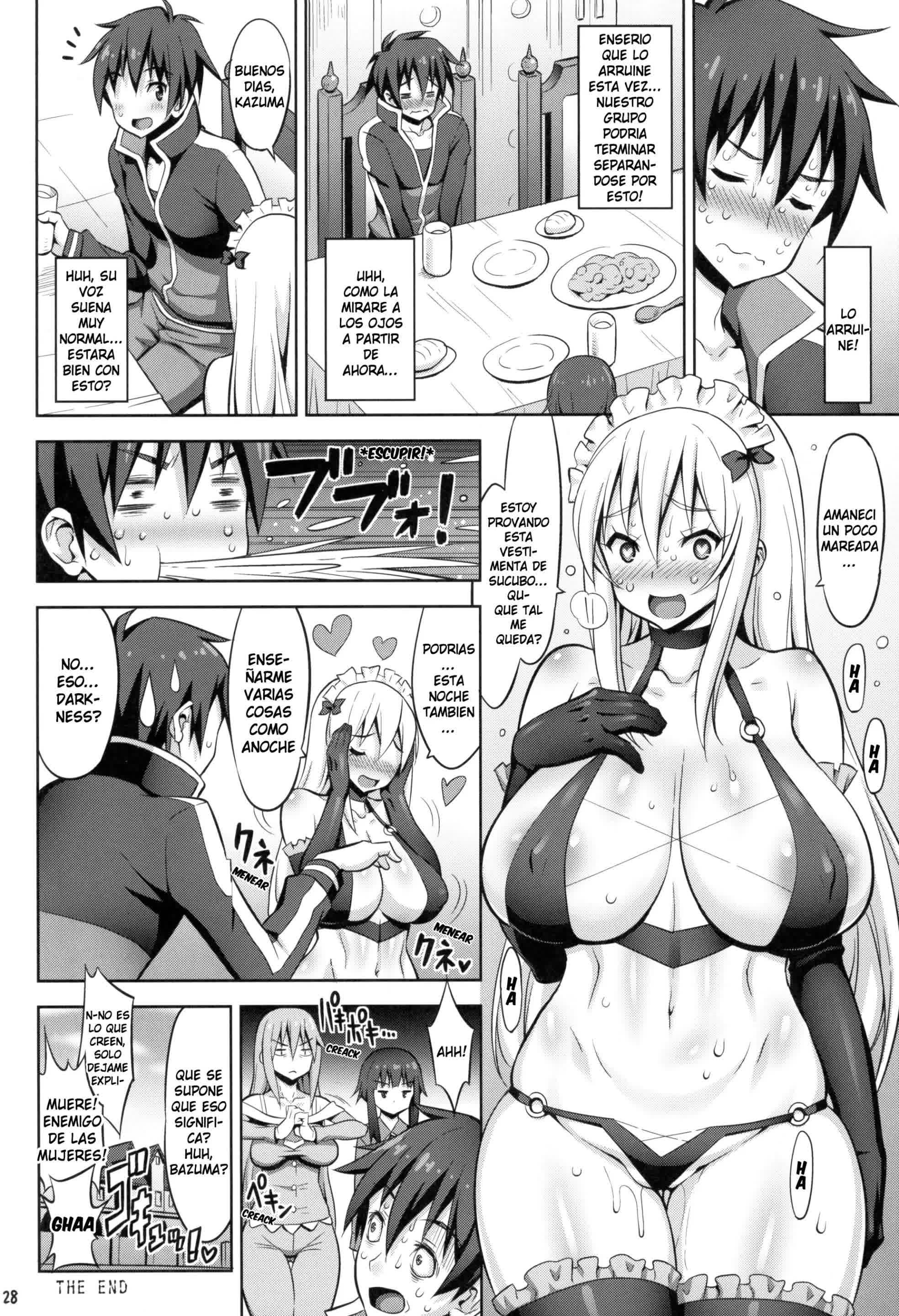 Kono Darashinai Tarechichi ni Ryoujoku o! - Dios bendiga estas vulgares y colgantes tetas! Comic porno
