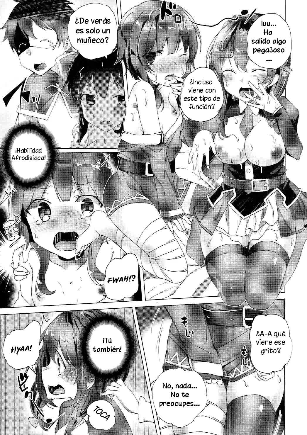 Kono Subarashii Kouma no Musume-tachi to 3P o! Comic porno