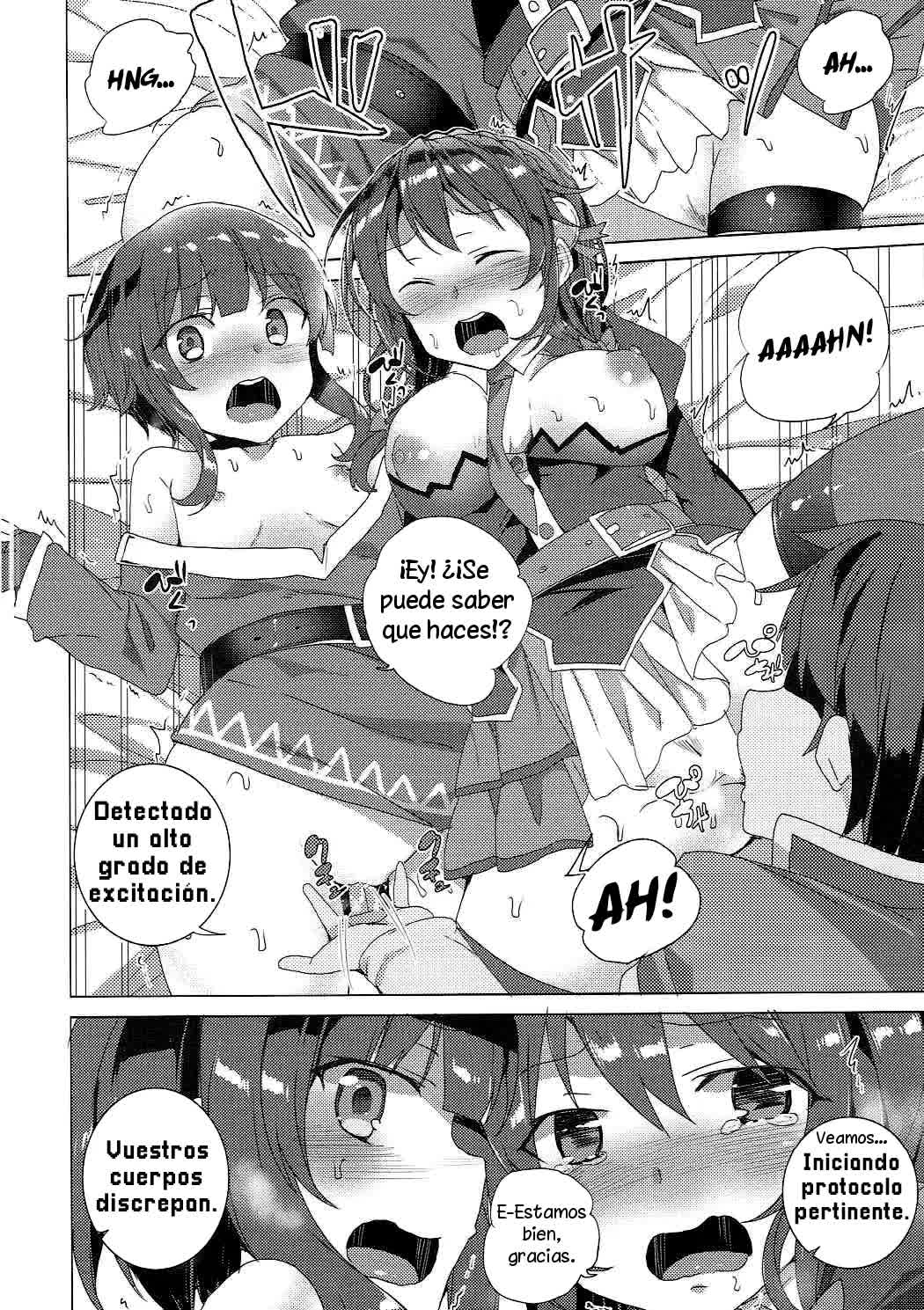 Kono Subarashii Kouma no Musume-tachi to 3P o! Comic porno