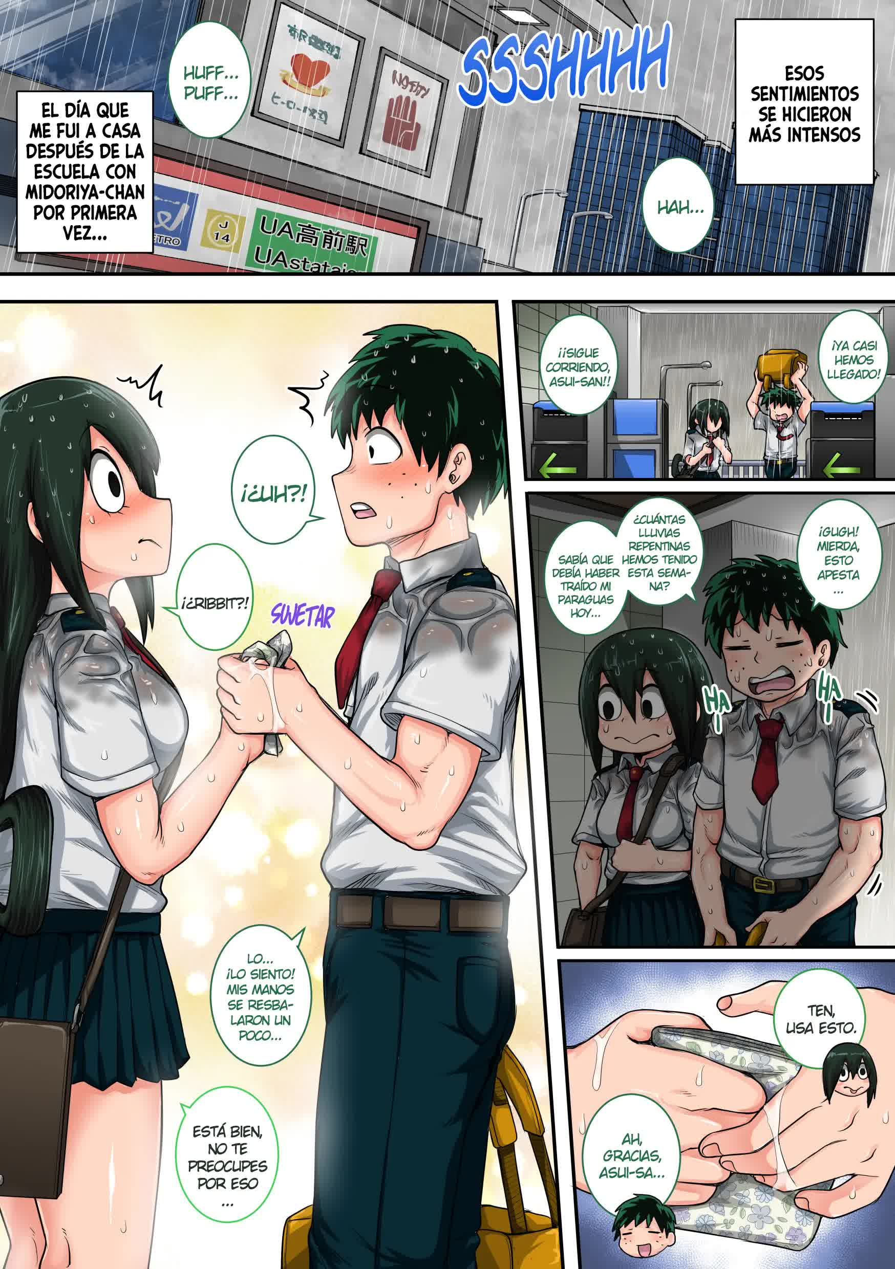Boku no Harem Academia - 6-wa 'Doubutsu-teki na Kanojo' - My Harem Academia 6 La Chica (Rana) con Instintos Animales Comic porno
