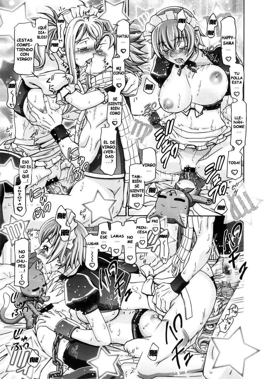 Lucy & Virgo Daikatsuyaku!! - Lucy & Virgo's Stellar Performance!! Comic porno