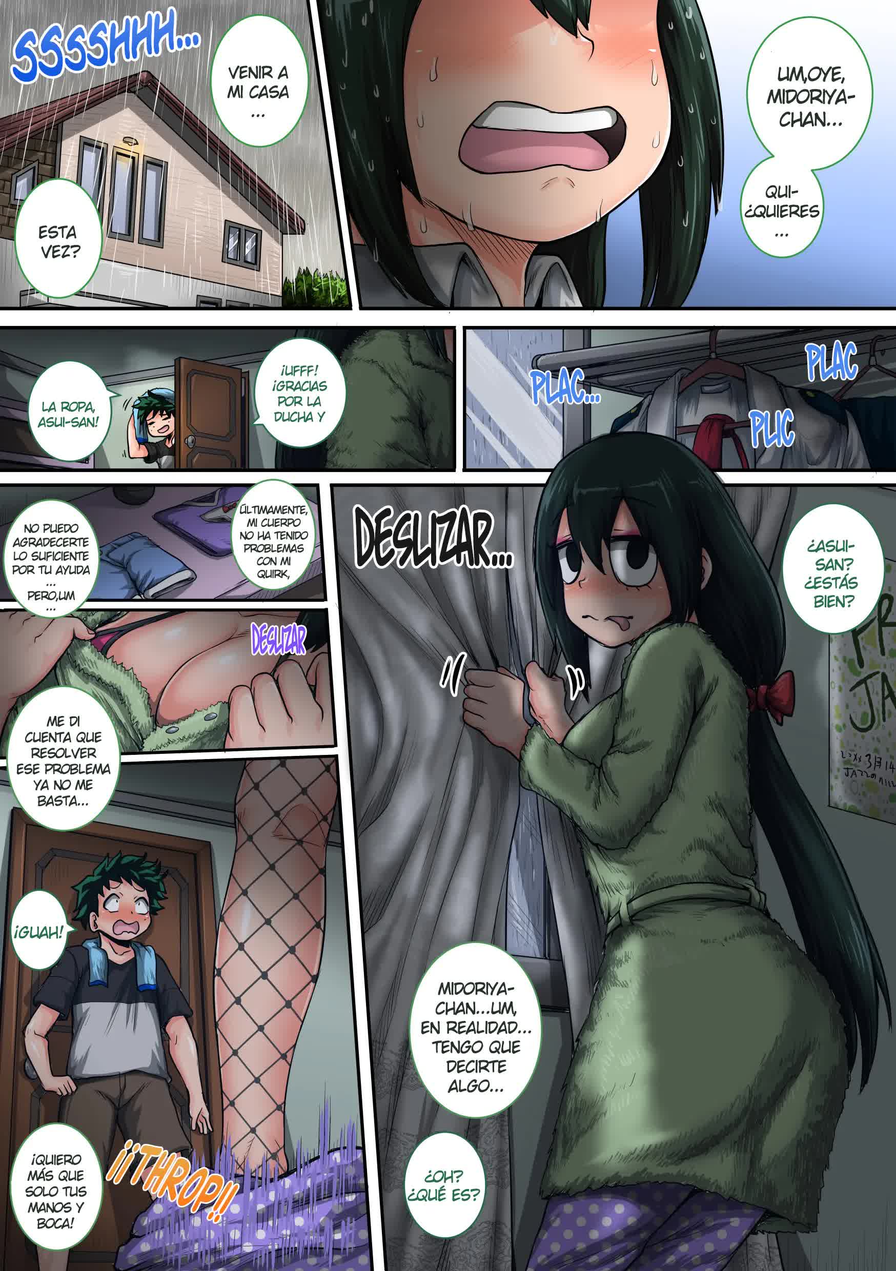 Boku no Harem Academia - 6-wa 'Doubutsu-teki na Kanojo' - My Harem Academia 6 La Chica (Rana) con Instintos Animales Comic porno