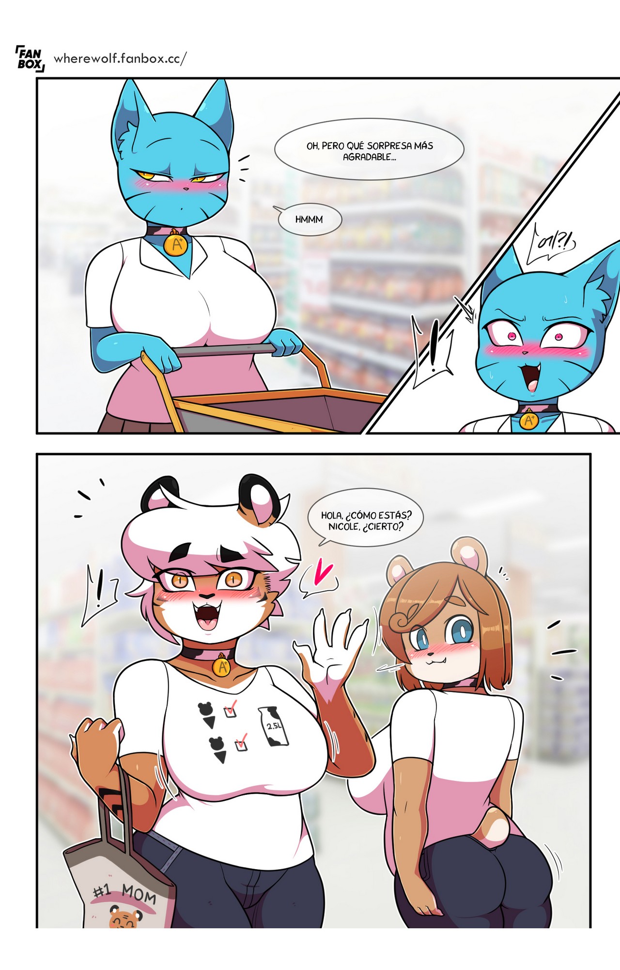 Lusty World of Nicole 8 - Sex Education Comic porno