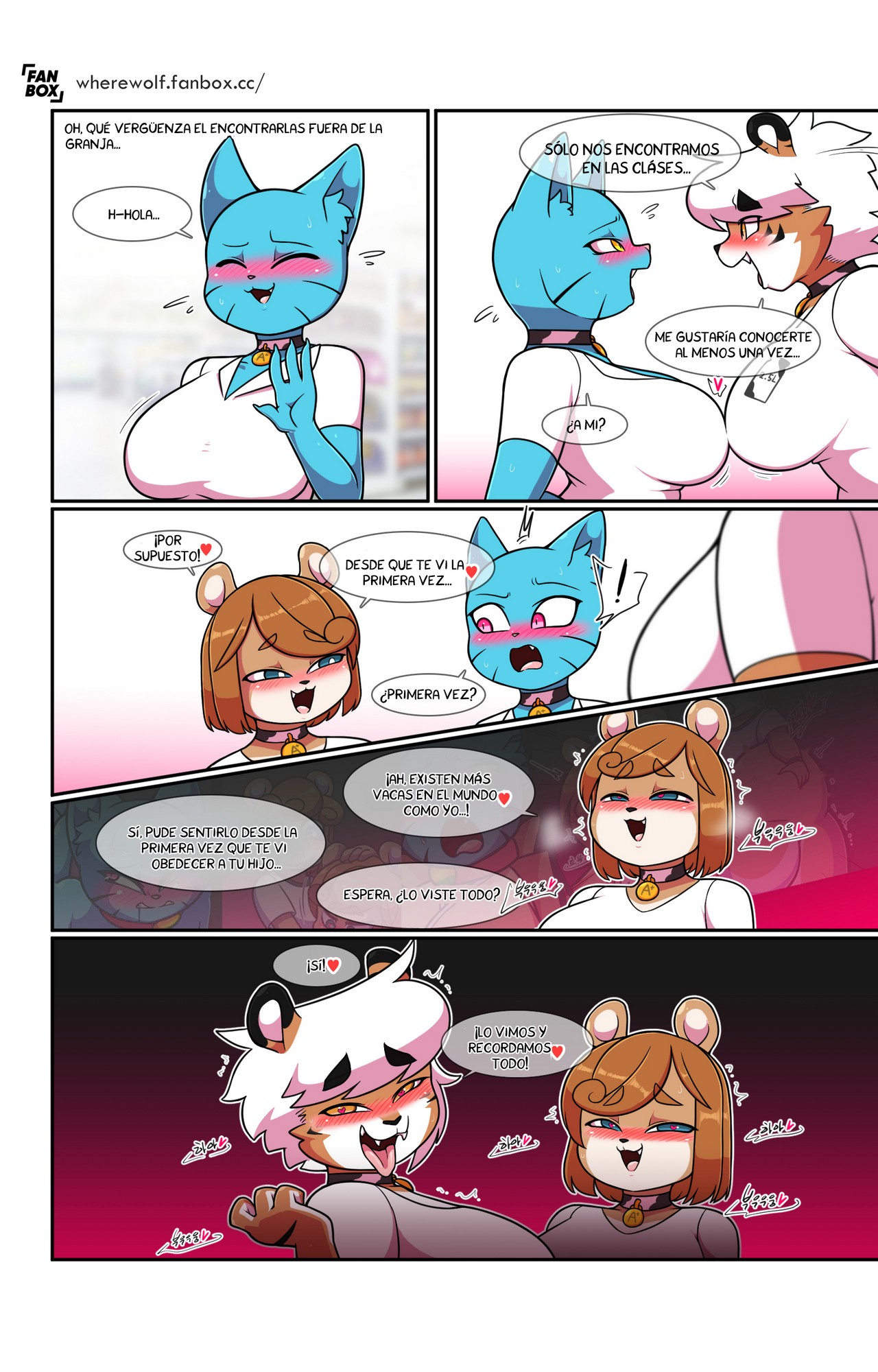 Lusty World of Nicole 8 - Sex Education Comic porno