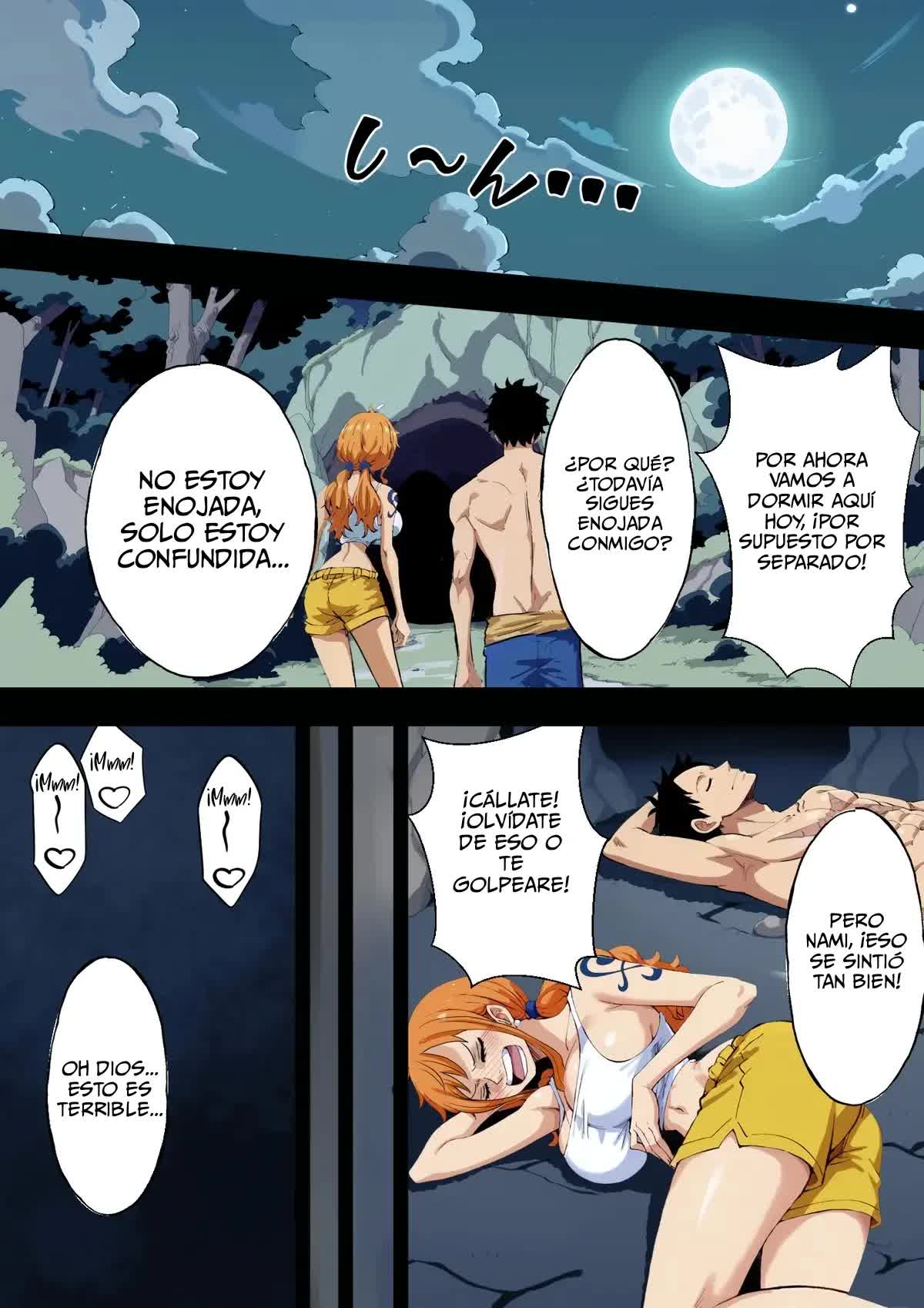 Nami está en Estado Afrodisíaco y no Puede Dejar de Sentirse Cachonda Comic porno