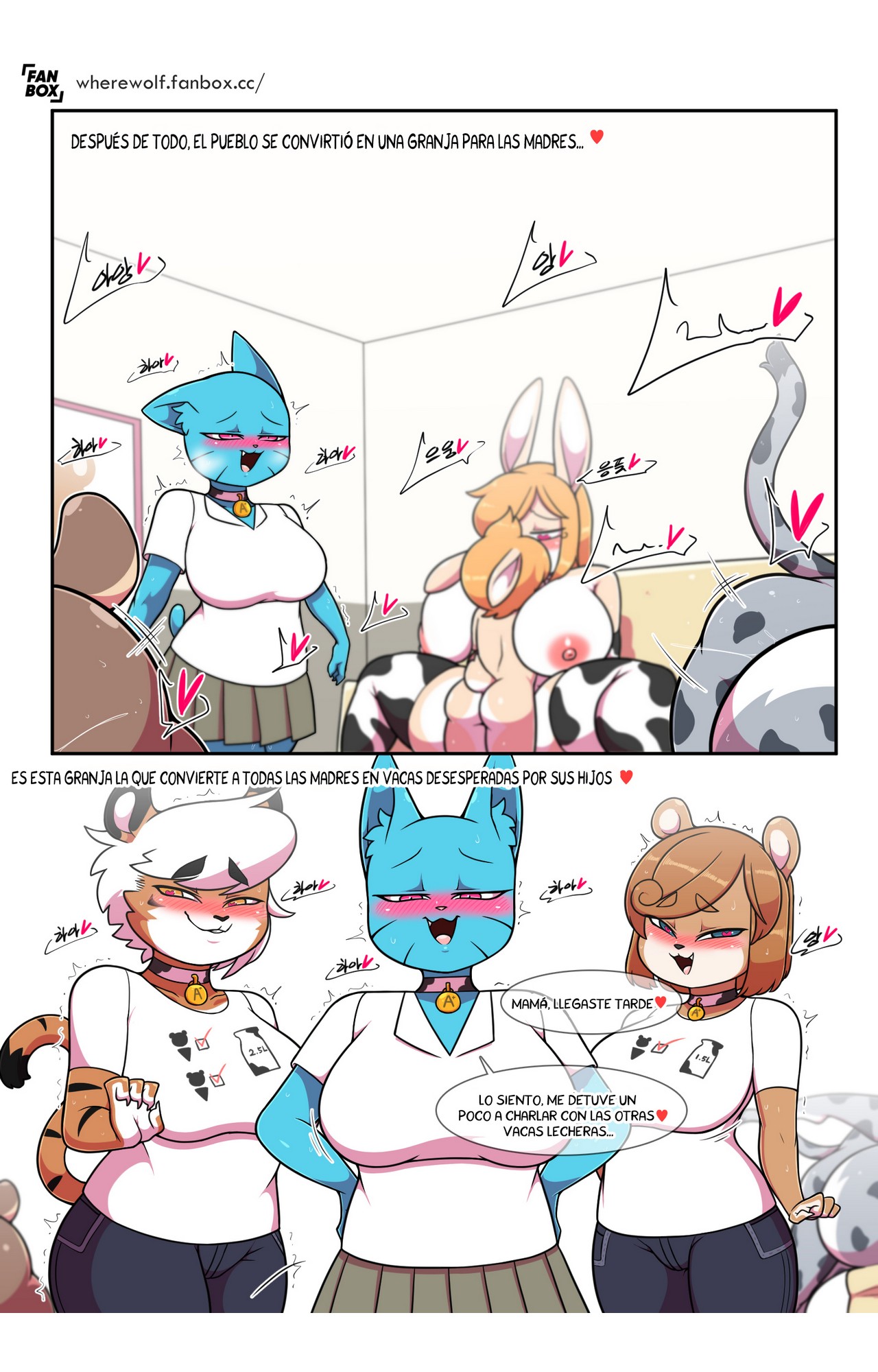 Lusty World of Nicole 8 - Sex Education Comic porno