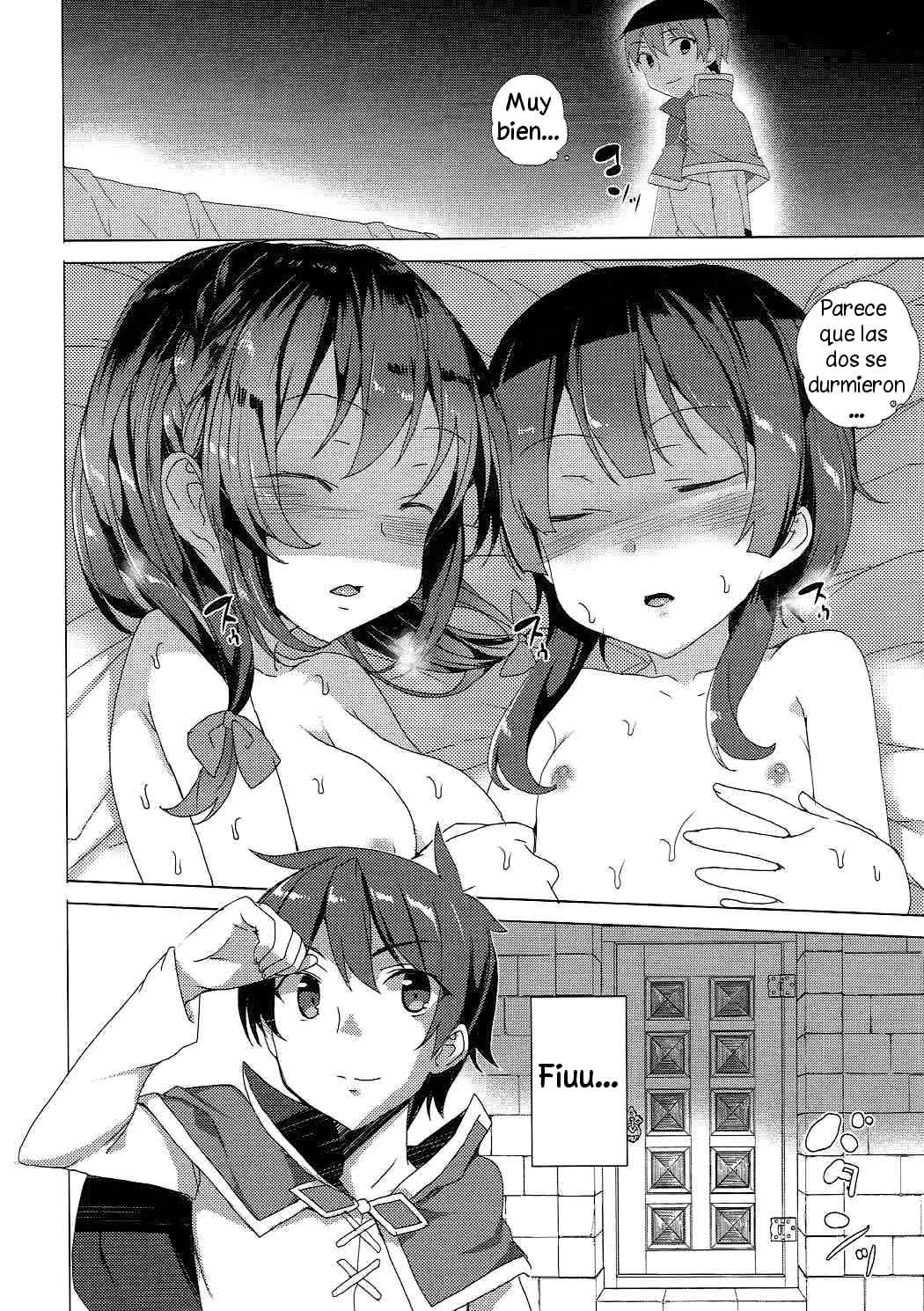 Kono Subarashii Kouma no Musume-tachi to 3P o! Comic porno