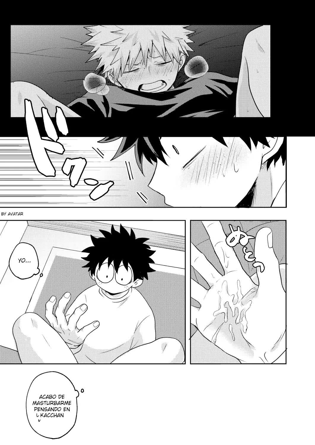 Boku to Kacchan no Himitsu no xxx Comic porno