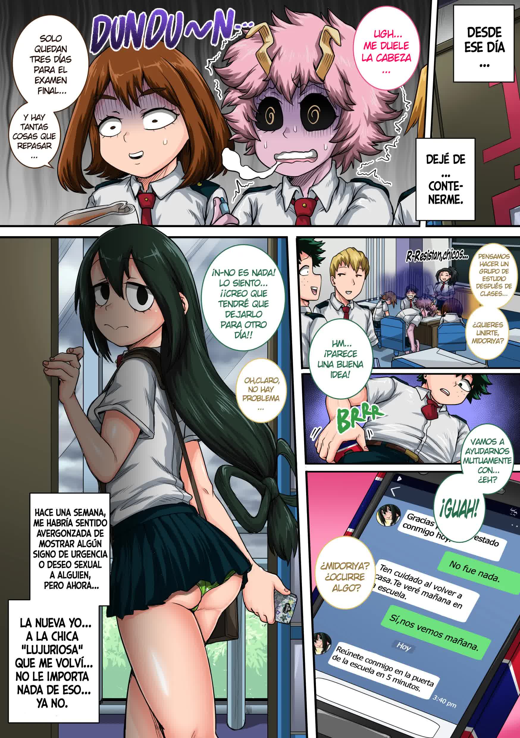 Boku no Harem Academia - 6-wa 'Doubutsu-teki na Kanojo' - My Harem Academia 6 La Chica (Rana) con Instintos Animales Comic porno