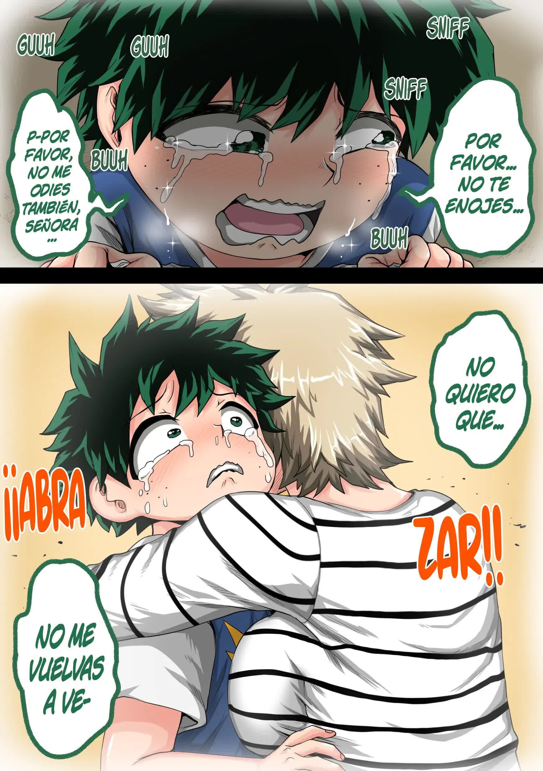 Boku no Harem Academia Cap. 7.3 'Bakugou Mama to no Natsuyasumi Kouhen Ge' Comic porno