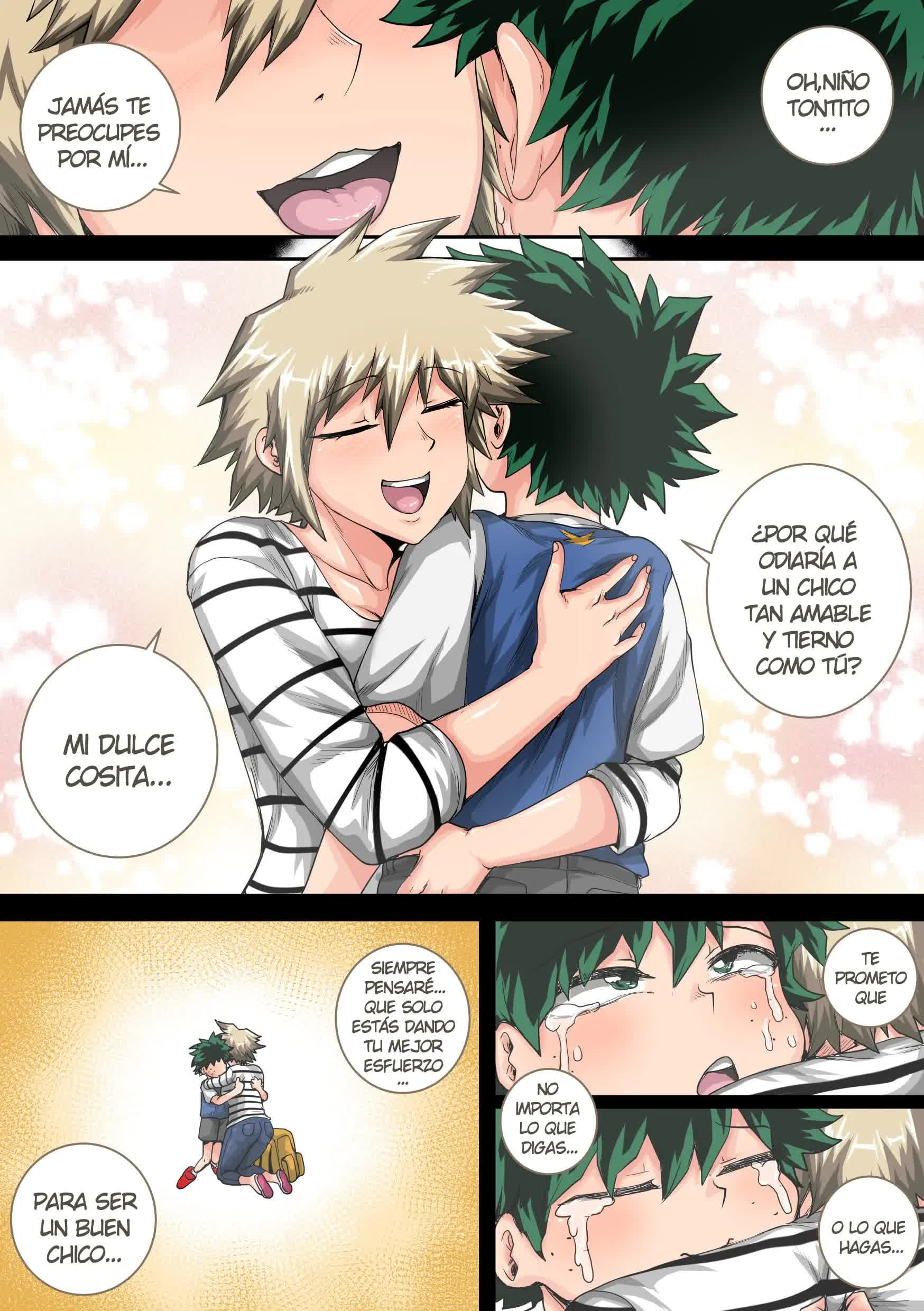 Boku no Harem Academia Cap. 7.3 'Bakugou Mama to no Natsuyasumi Kouhen Ge' Comic porno