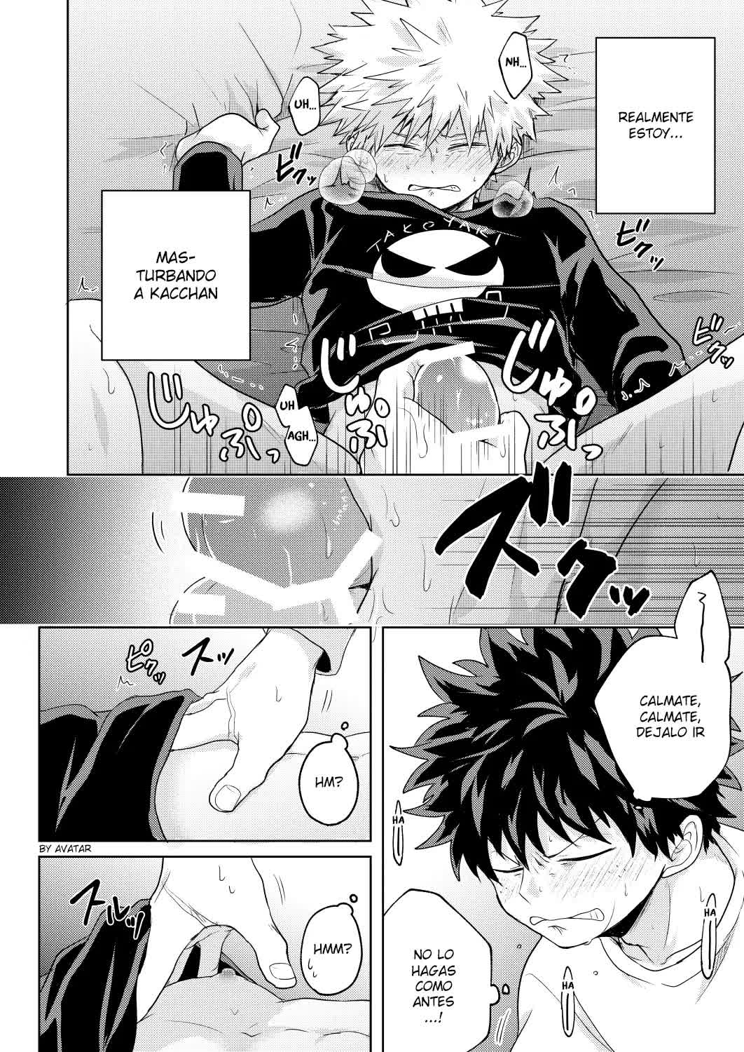 Boku to Kacchan no Himitsu no xxx Comic porno