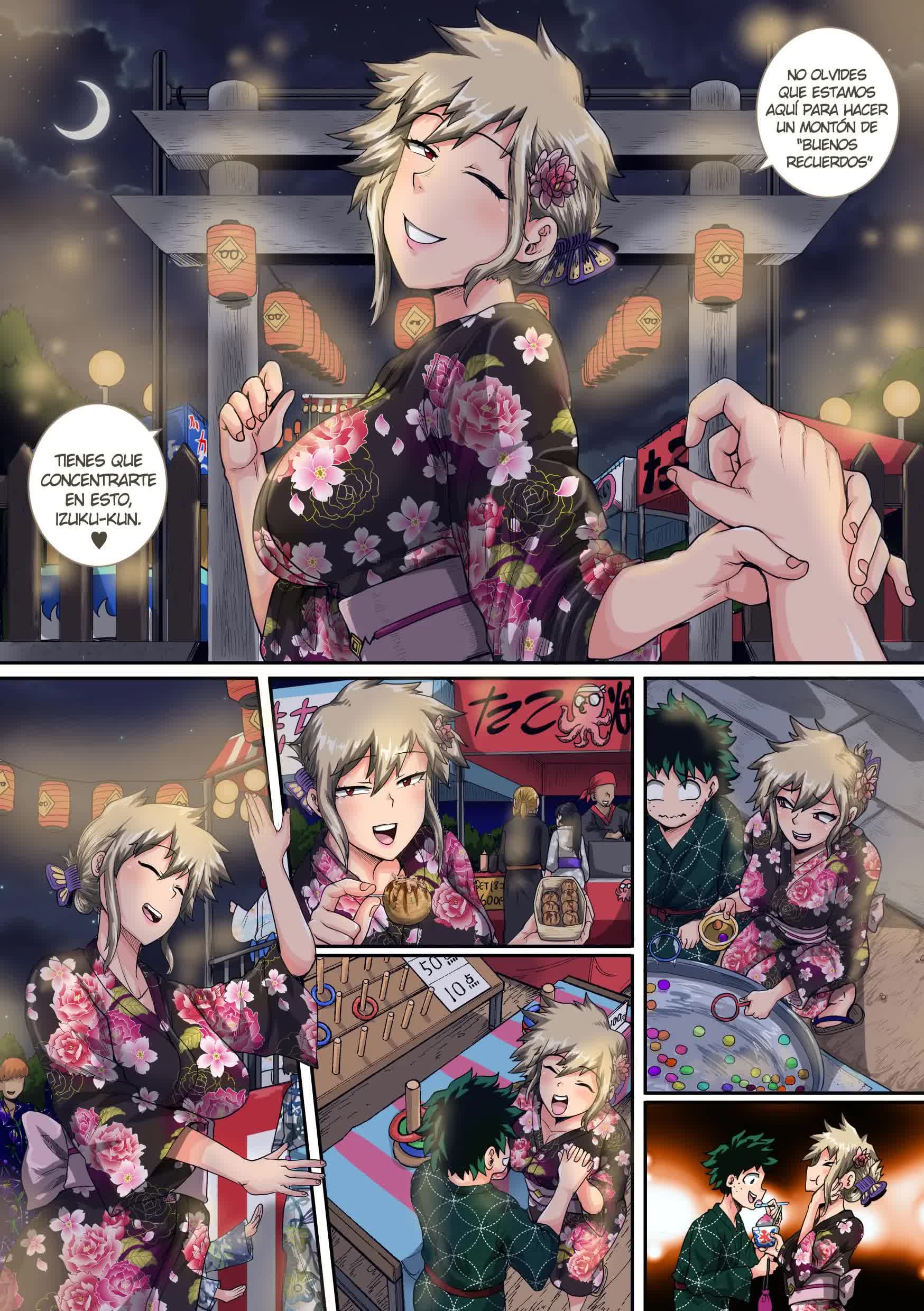 Boku no Harem Academia Bakugou Mama to no Natsuyasumi 'Chuuhen' Comic porno