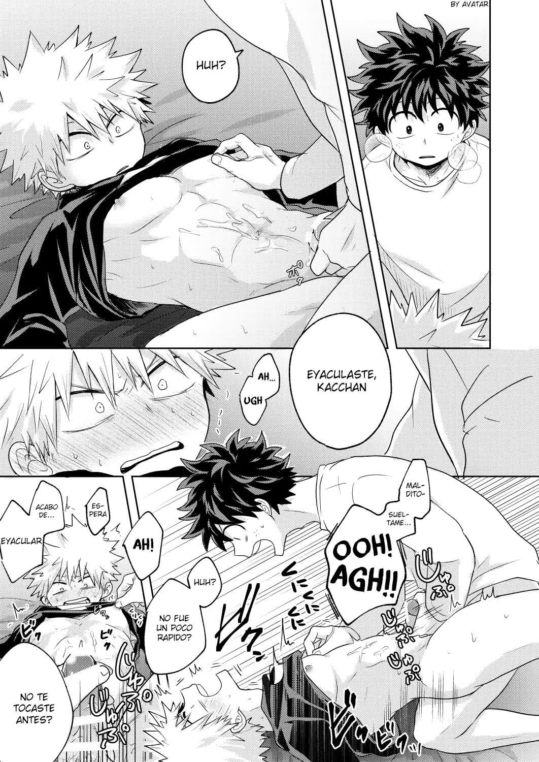 Boku to Kacchan no Himitsu no xxx Comic porno