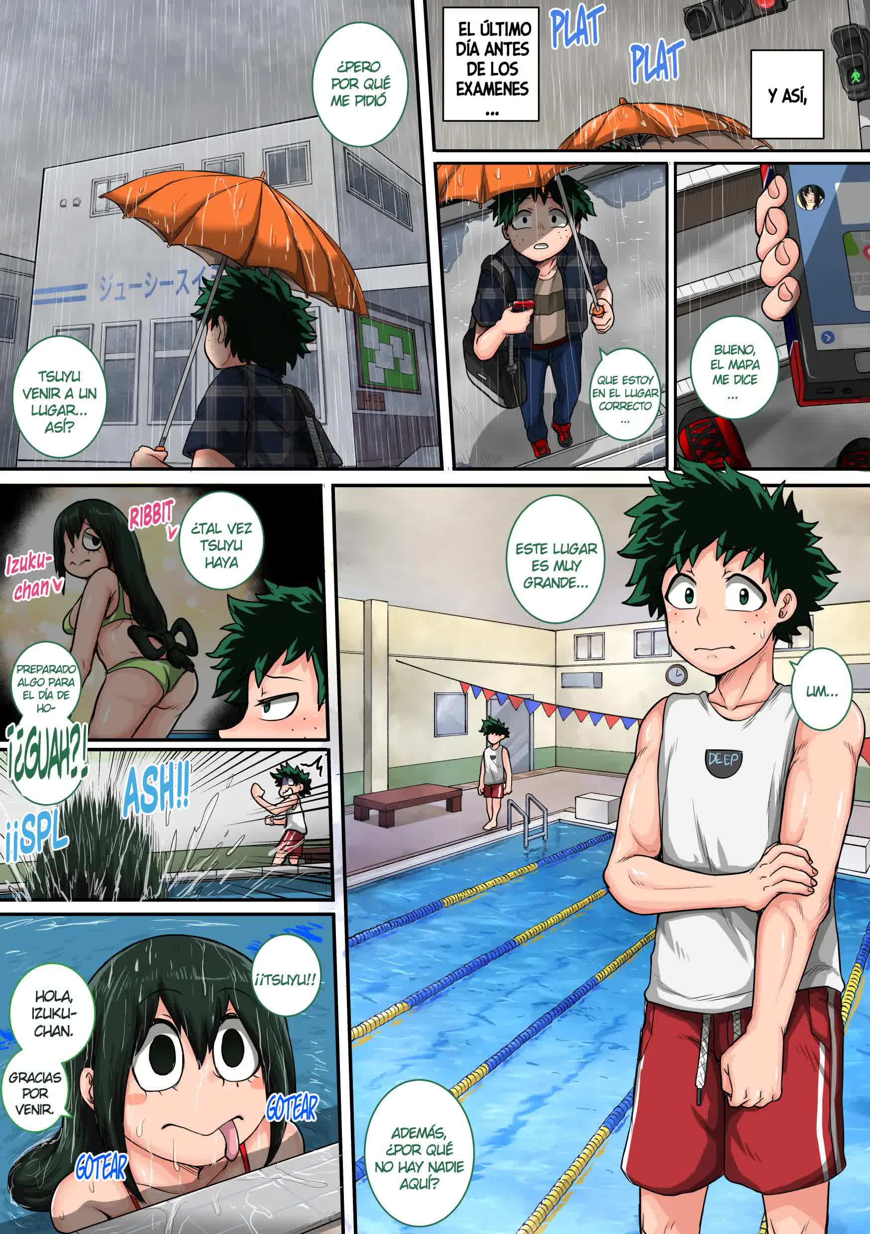 Boku no Harem Academia - 6-wa 'Doubutsu-teki na Kanojo' - My Harem Academia 6 La Chica (Rana) con Instintos Animales Comic porno