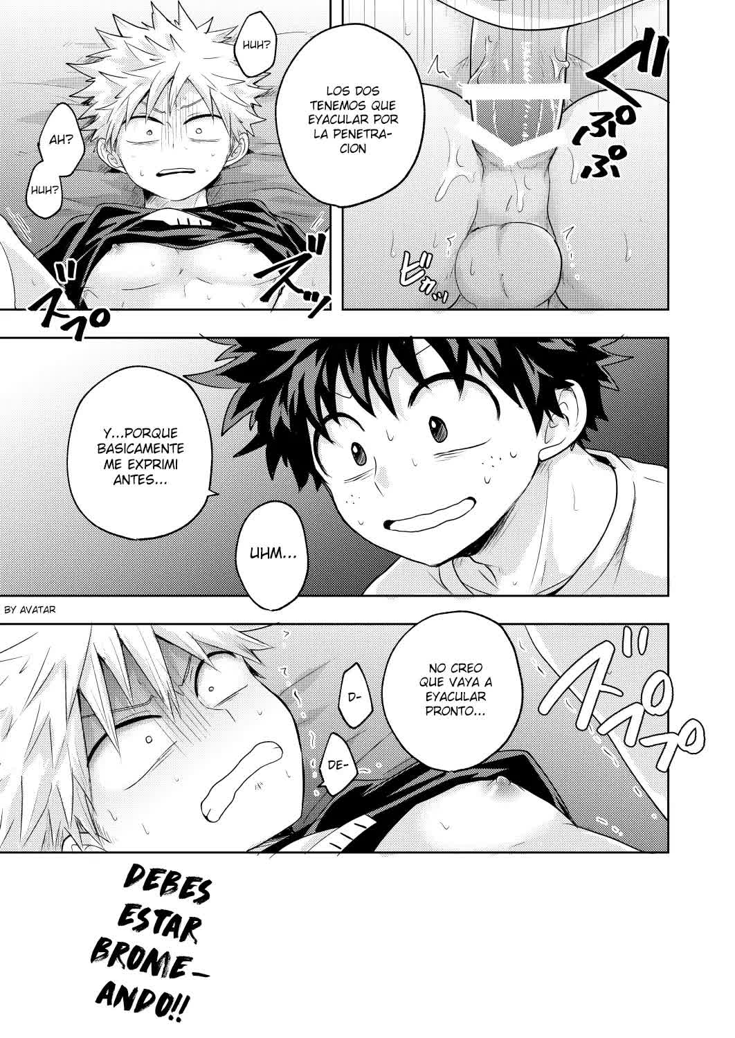 Boku to Kacchan no Himitsu no xxx Comic porno