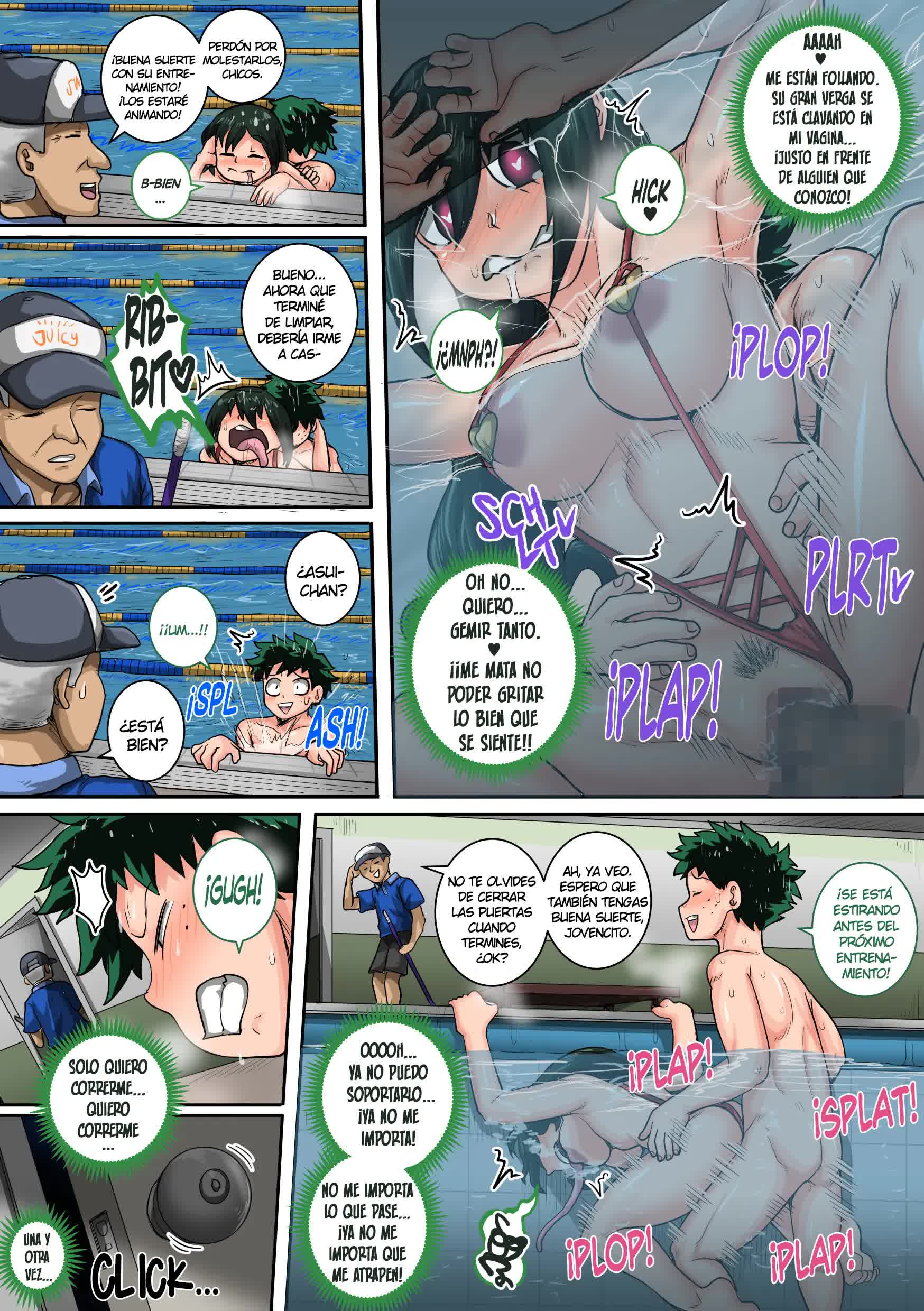 Boku no Harem Academia - 6-wa 'Doubutsu-teki na Kanojo' - My Harem Academia 6 La Chica (Rana) con Instintos Animales Comic porno