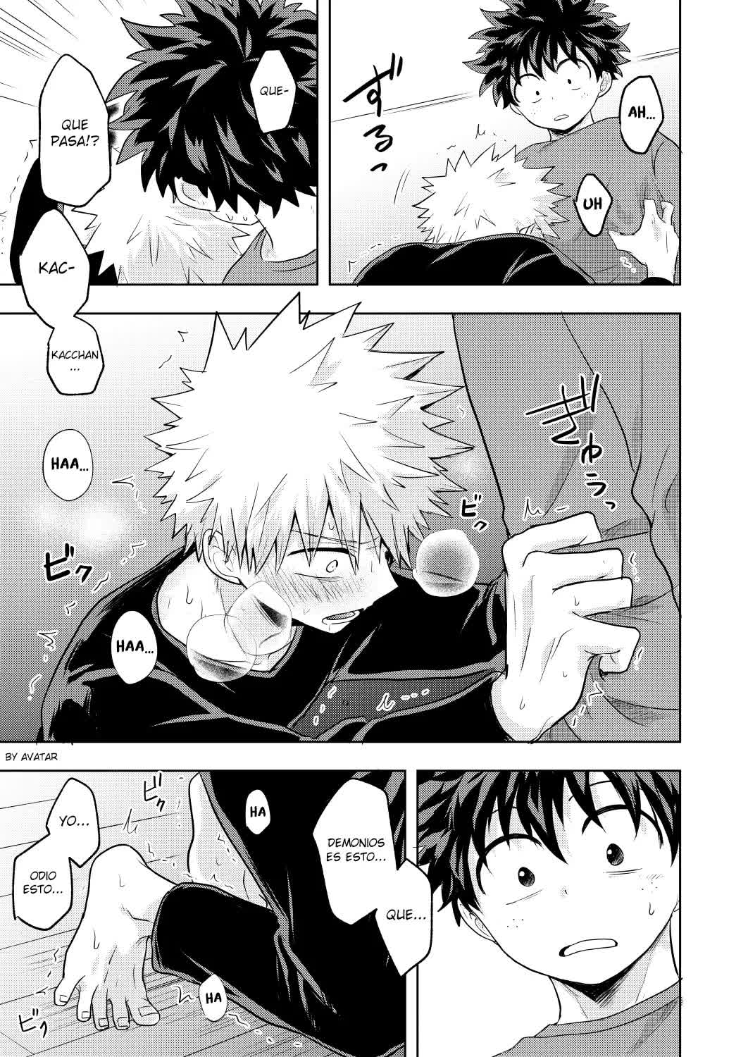 Boku to Kacchan no Himitsu no xxx Comic porno
