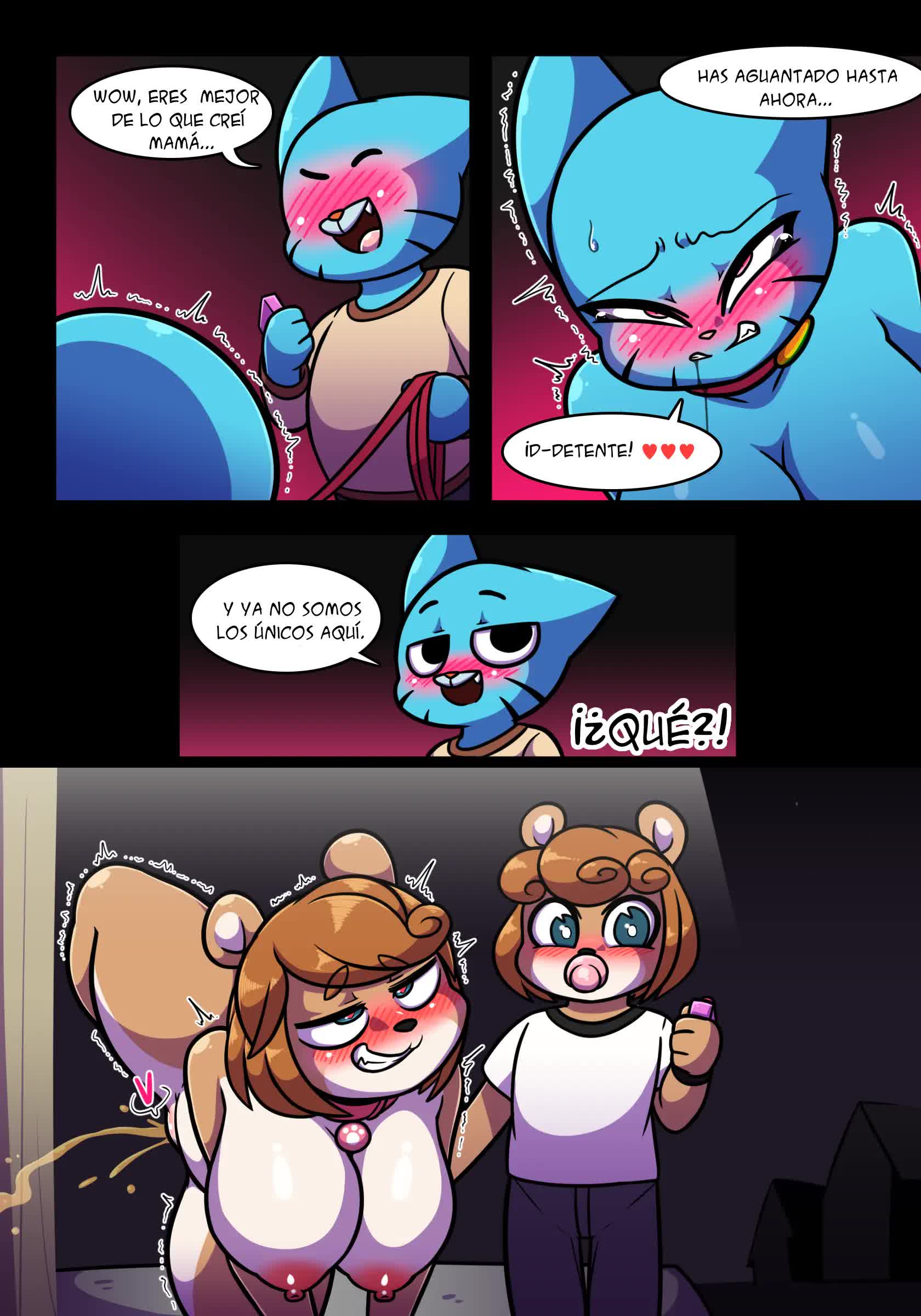 Lusty World of Nicole 5 Comic porno