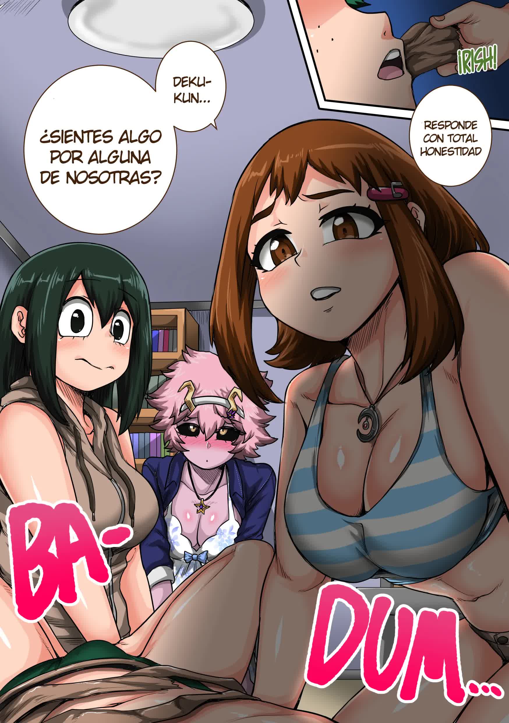 Boku no Harem Academia - 6-wa 'Doubutsu-teki na Kanojo' - My Harem Academia 6 La Chica (Rana) con Instintos Animales Comic porno