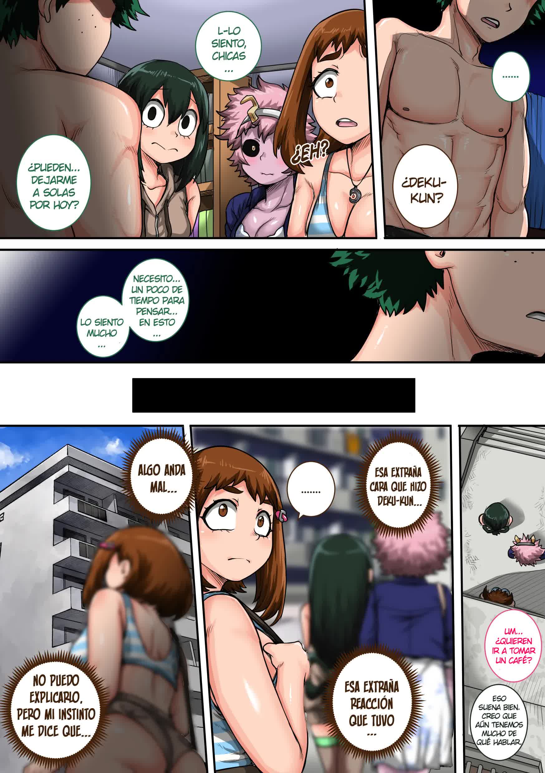 Boku no Harem Academia - 6-wa 'Doubutsu-teki na Kanojo' - My Harem Academia 6 La Chica (Rana) con Instintos Animales Comic porno