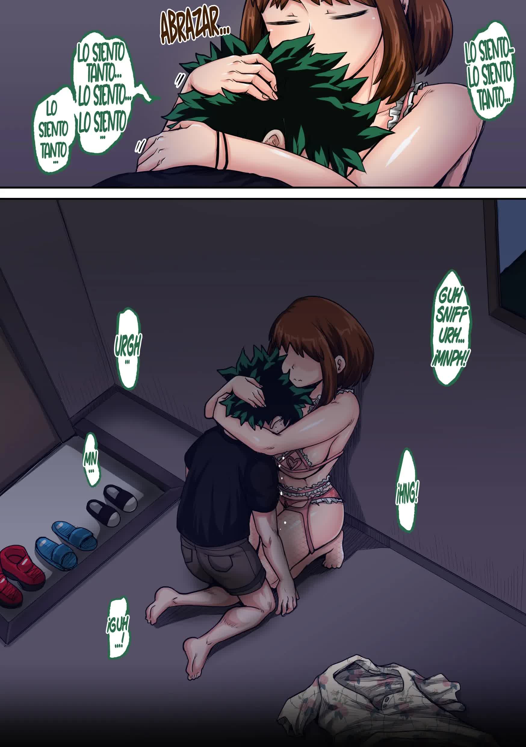 Boku no Harem Academia Cap. 7.3 'Bakugou Mama to no Natsuyasumi Kouhen Ge' Comic porno