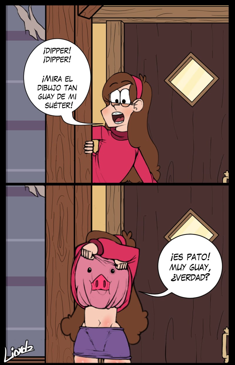 A Very Naughty Sister – Gravity Falls Porno Comic porno
