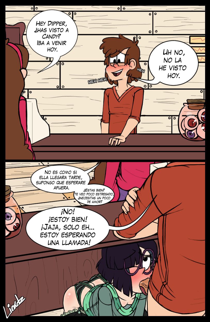 A Very Naughty Sister – Gravity Falls Porno Comic porno