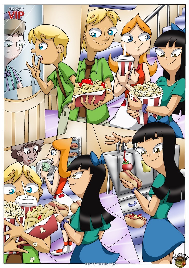 Ayudando a una Amiga - Phineas y Ferb Comic porno