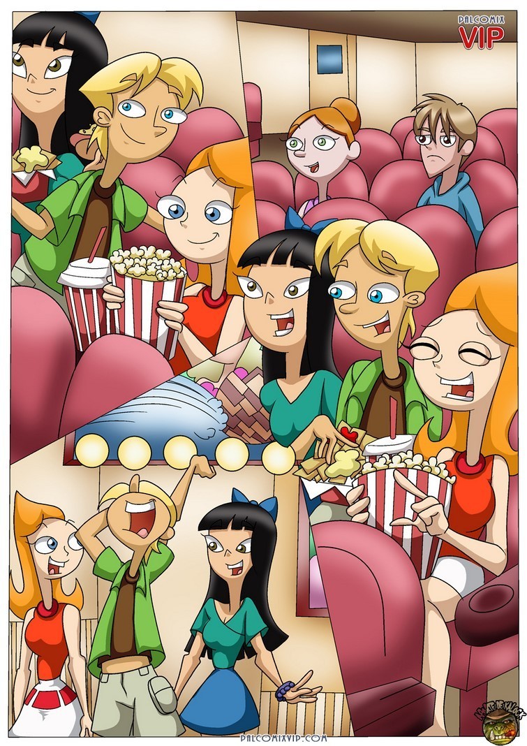 Ayudando a una Amiga - Phineas y Ferb Comic porno