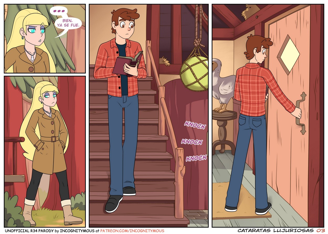 Bawdy Falls Comic porno