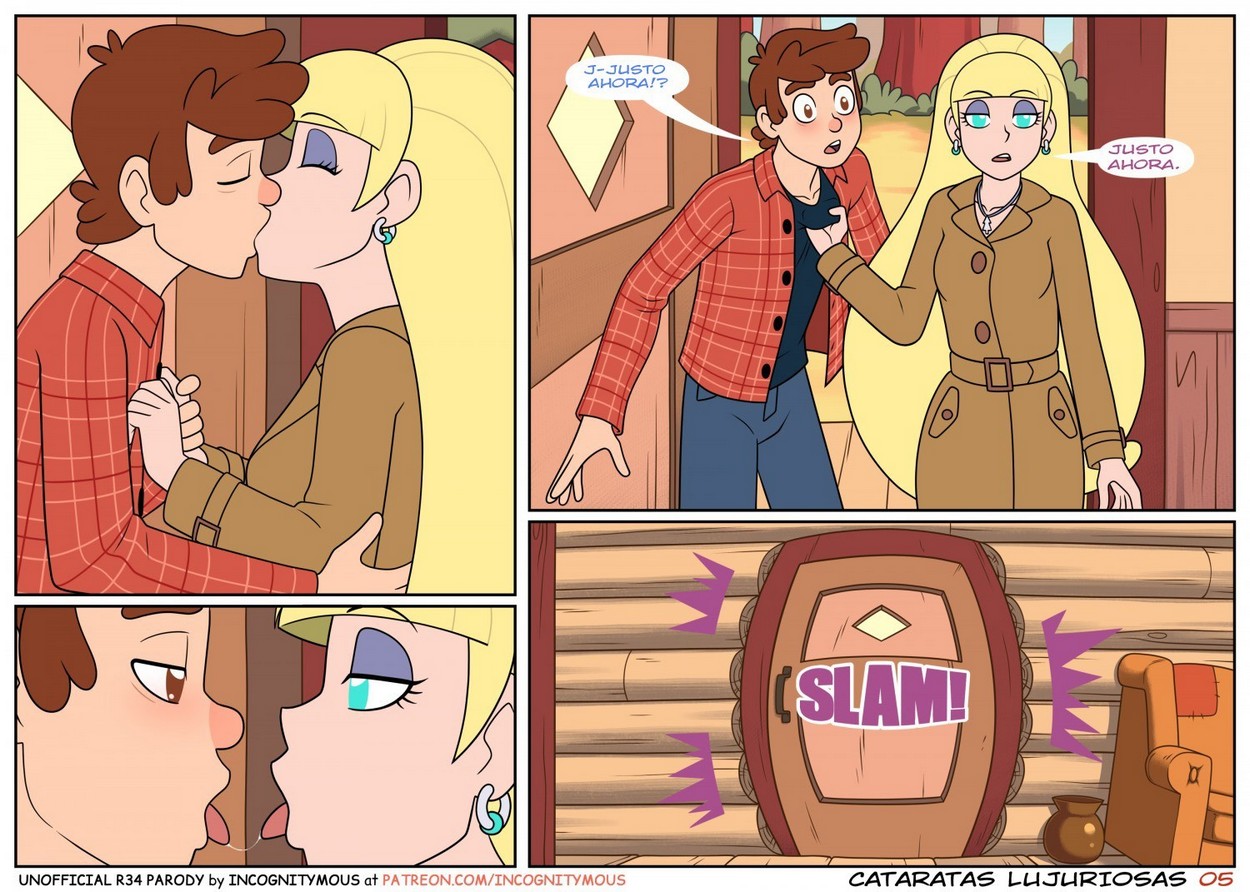 Bawdy Falls Comic porno