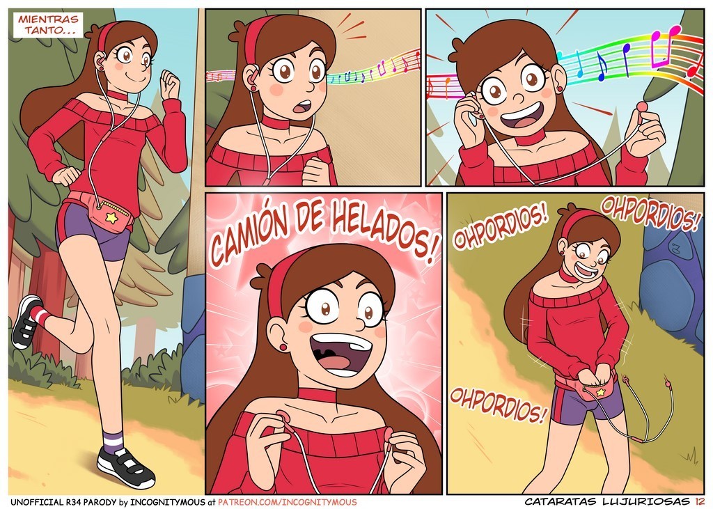 Bawdy Falls Comic porno