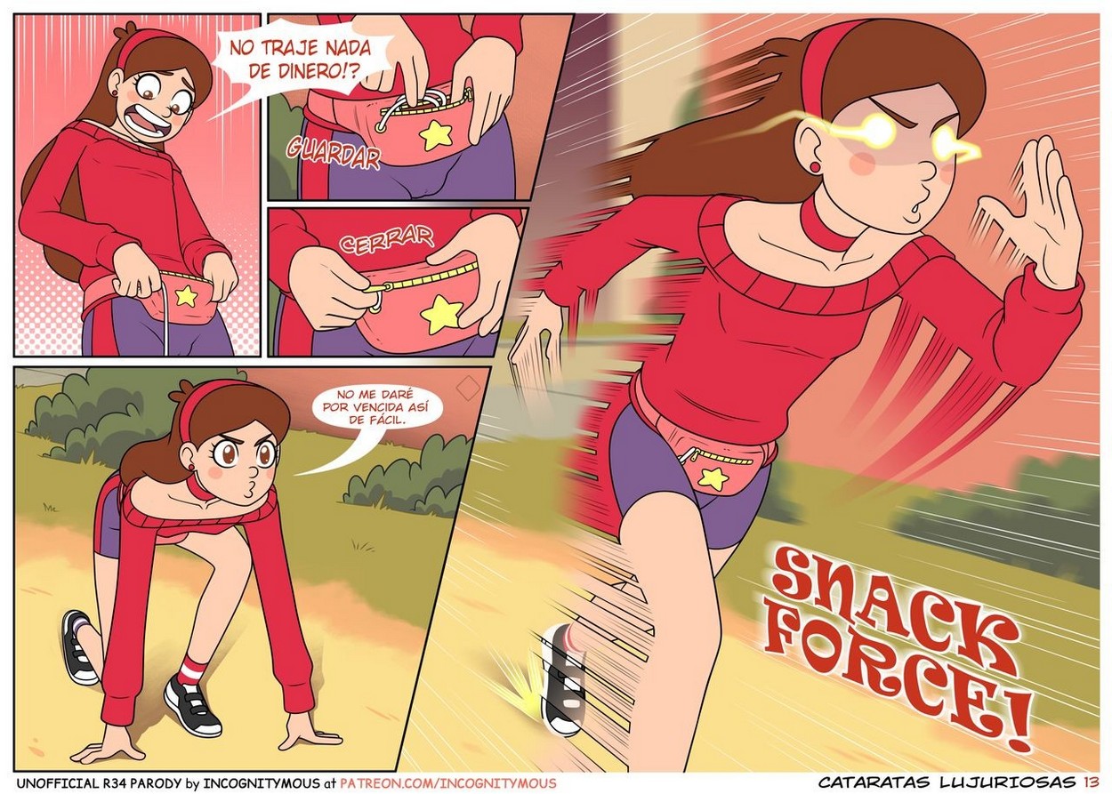 Bawdy Falls Comic porno