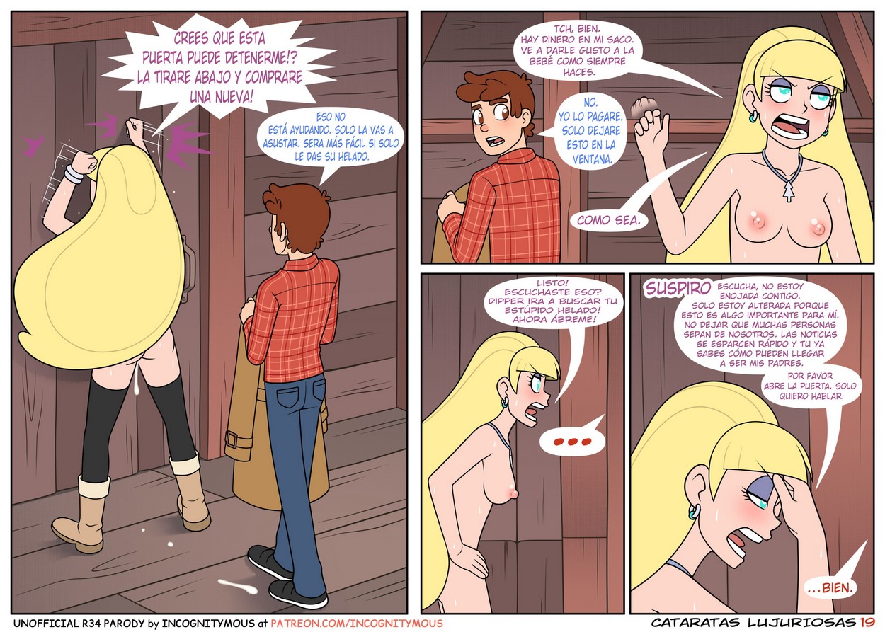 Bawdy Falls Comic porno