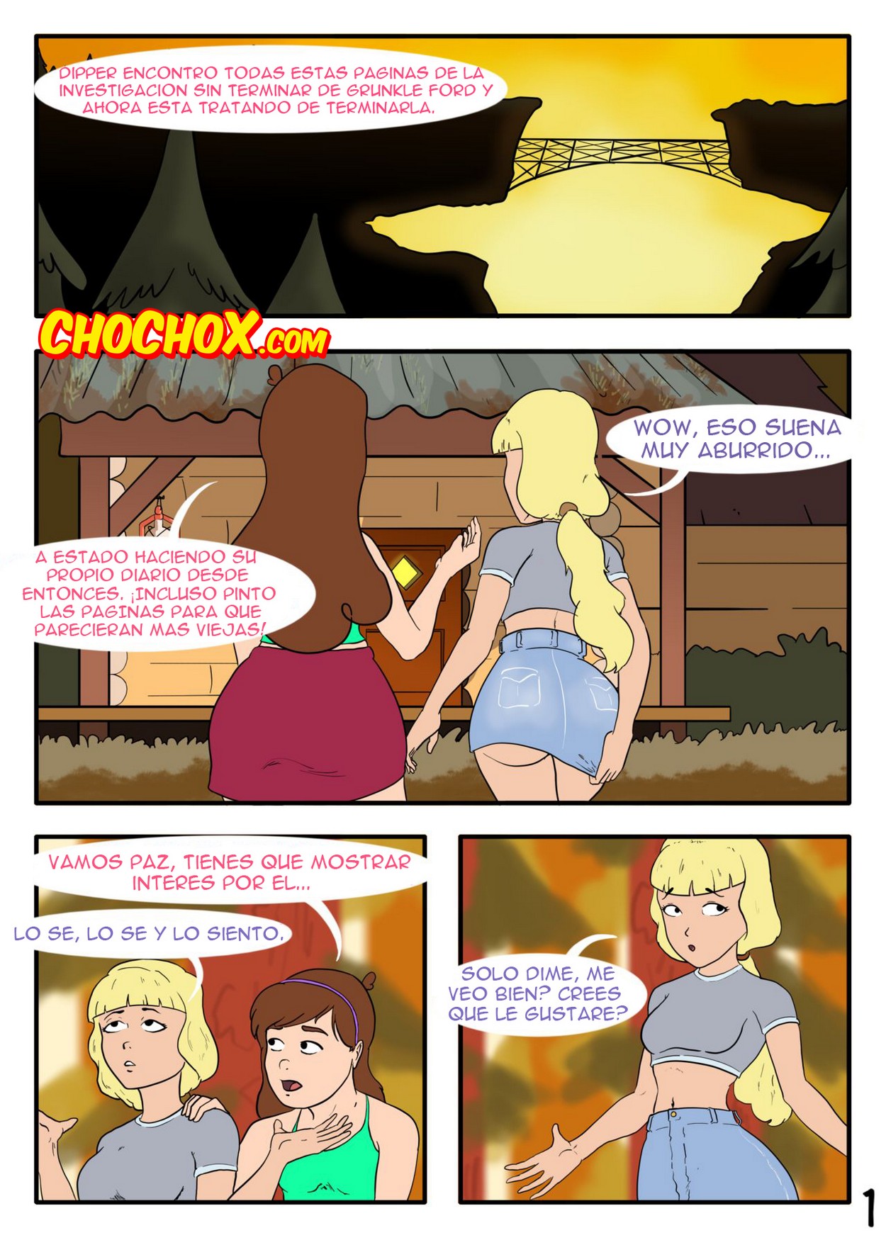 Butterflies in my Head 3 – Gravity Falls Comic porno