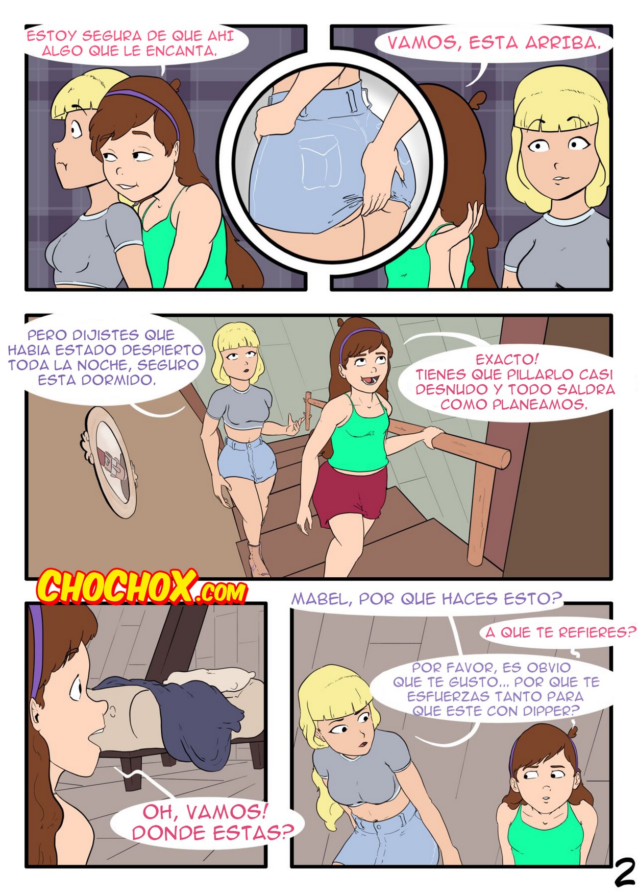 Butterflies in my Head 3 – Gravity Falls Comic porno