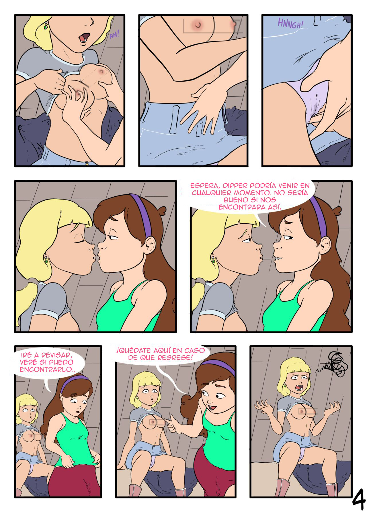 Butterflies in my Head 3 – Gravity Falls Comic porno