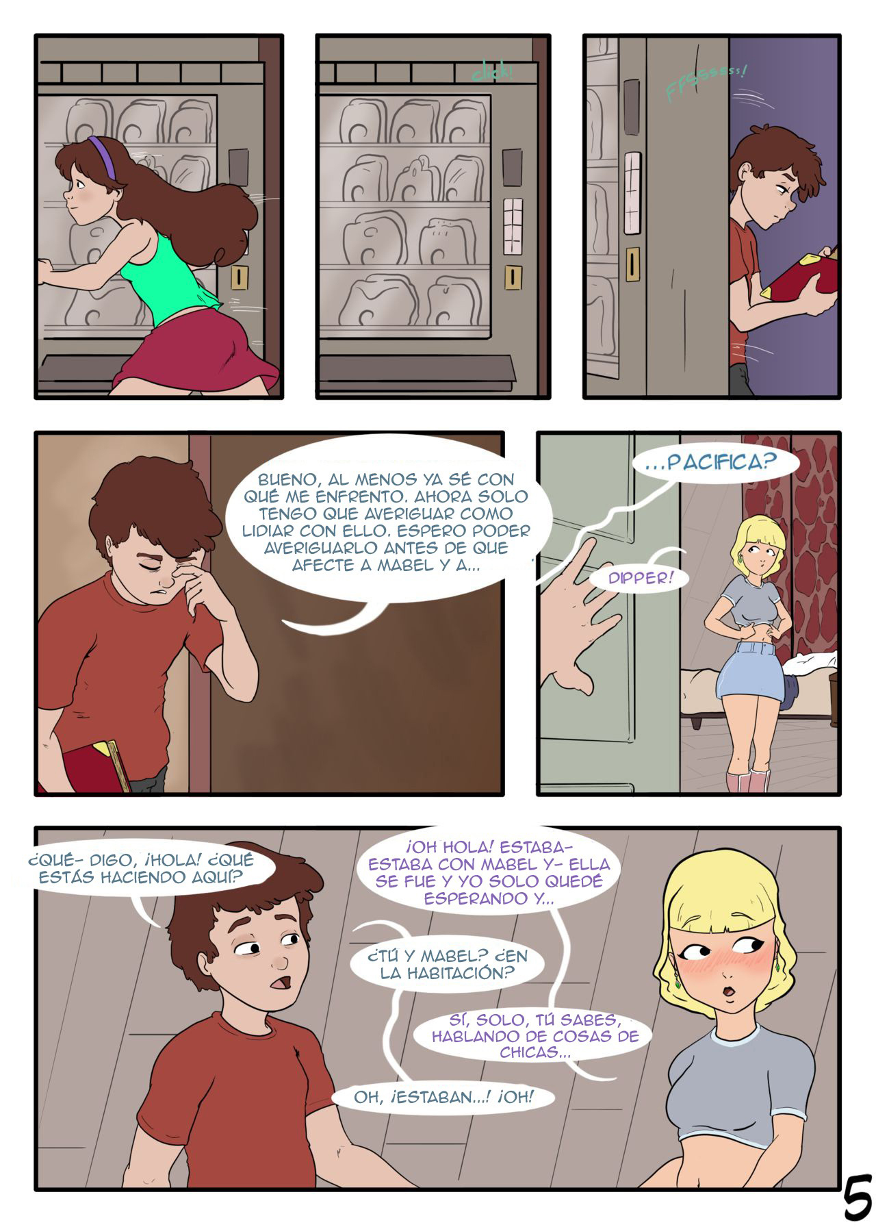Butterflies in my Head 3 – Gravity Falls Comic porno