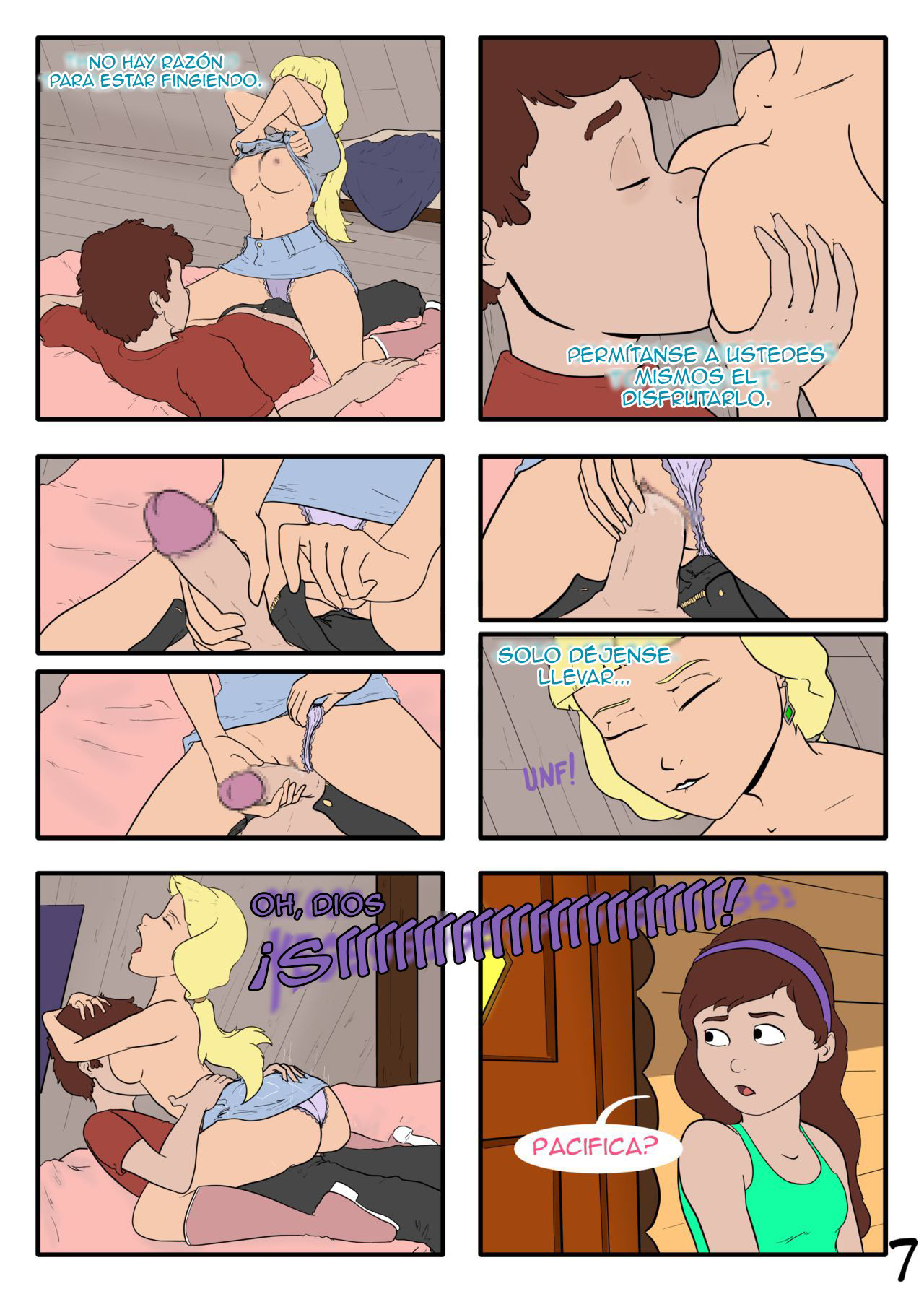 Butterflies in my Head 3 – Gravity Falls Comic porno
