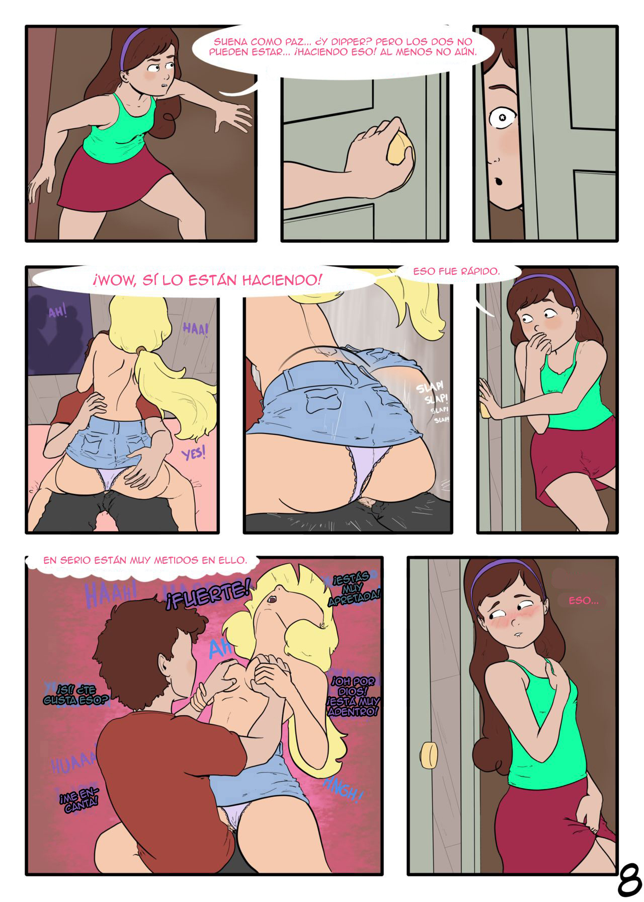 Butterflies in my Head 3 – Gravity Falls Comic porno