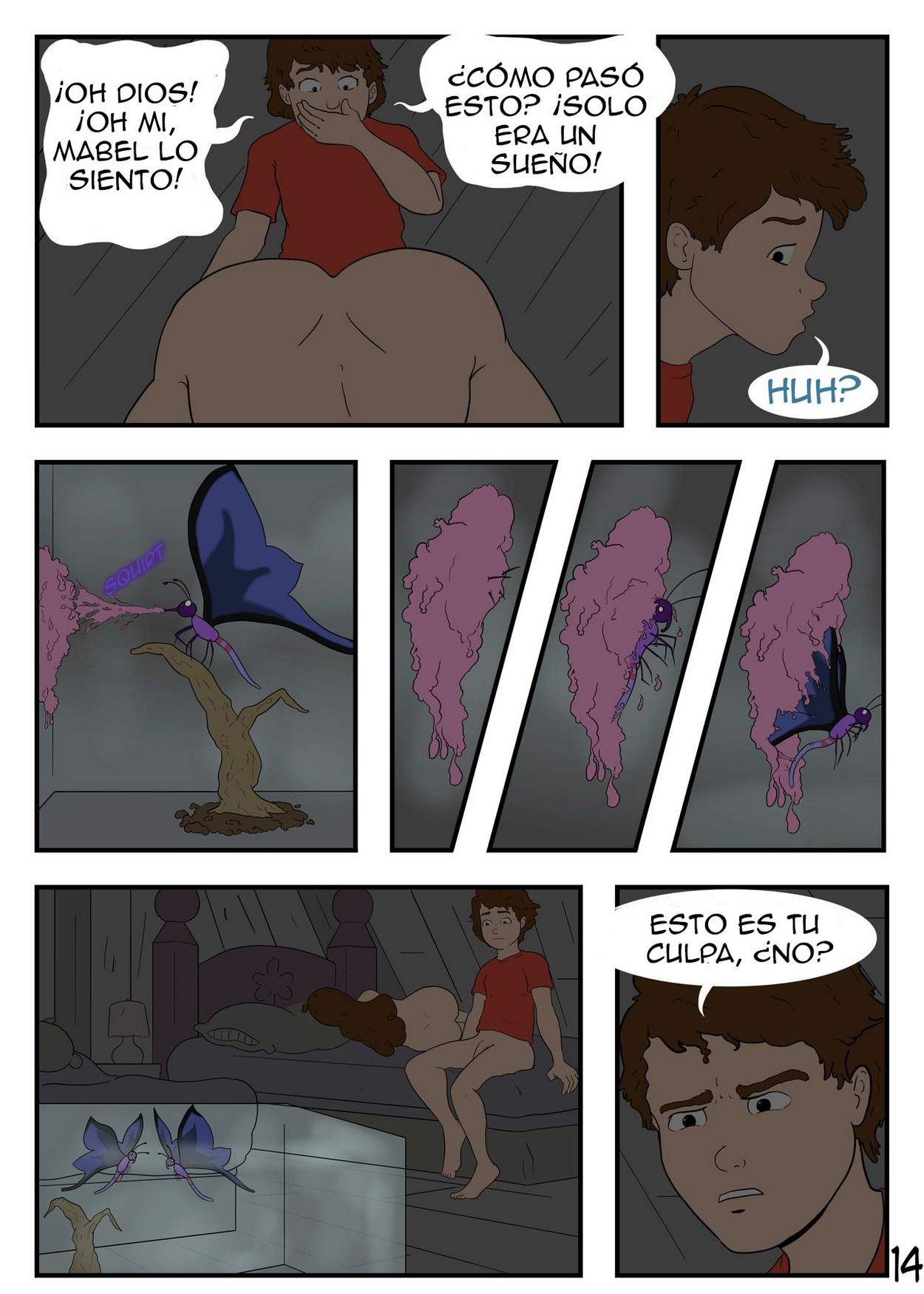 Butterflies in my Head 2 – Gravity Falls Comic porno