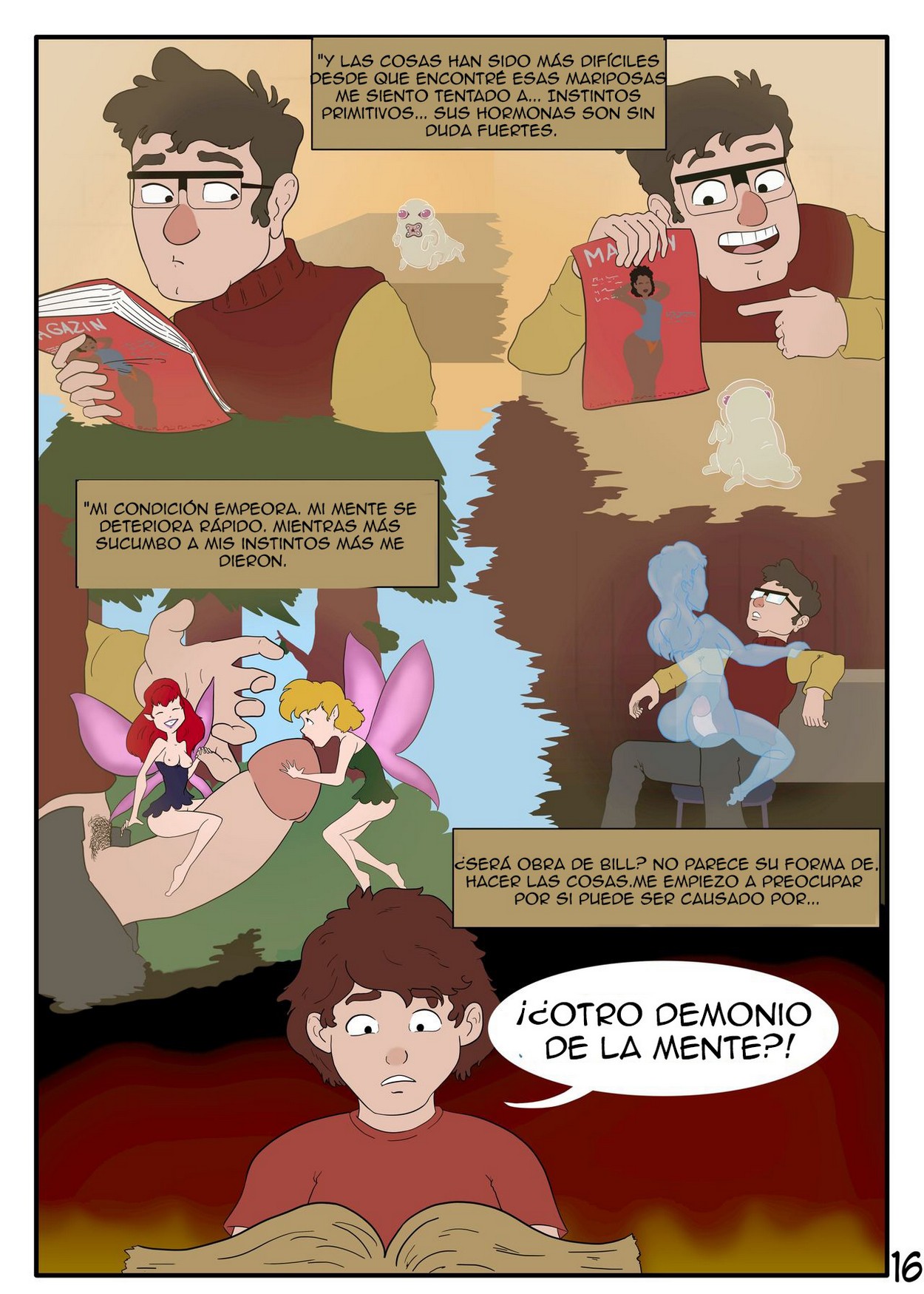 Butterflies in my Head 2 – Gravity Falls Comic porno