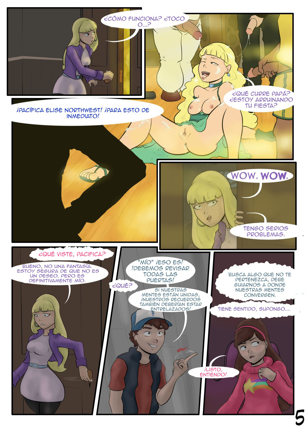 Butterflies in my Head 4 – Gravity Falls Comic porno