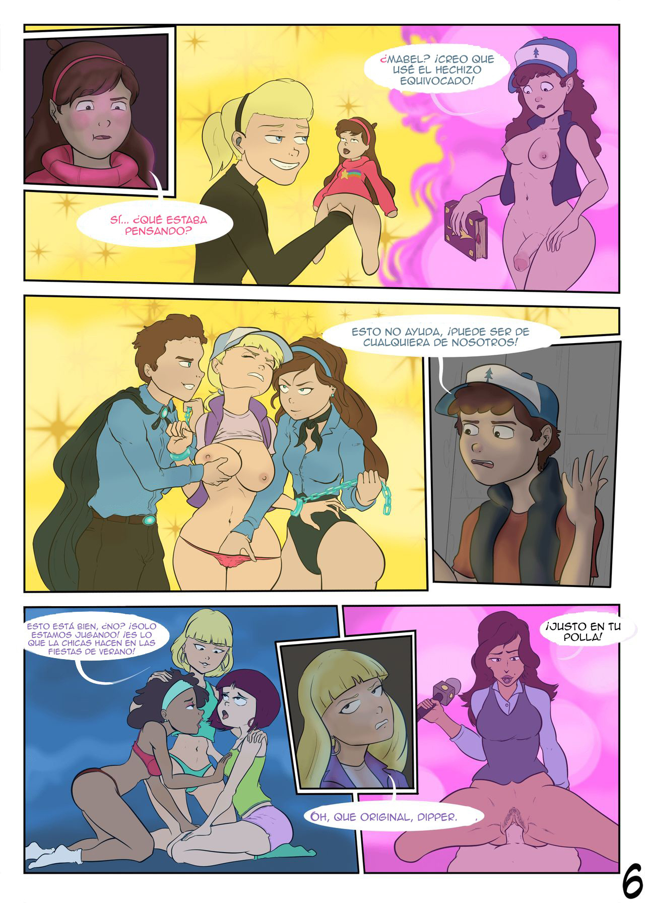 Butterflies in my Head 4 – Gravity Falls Comic porno