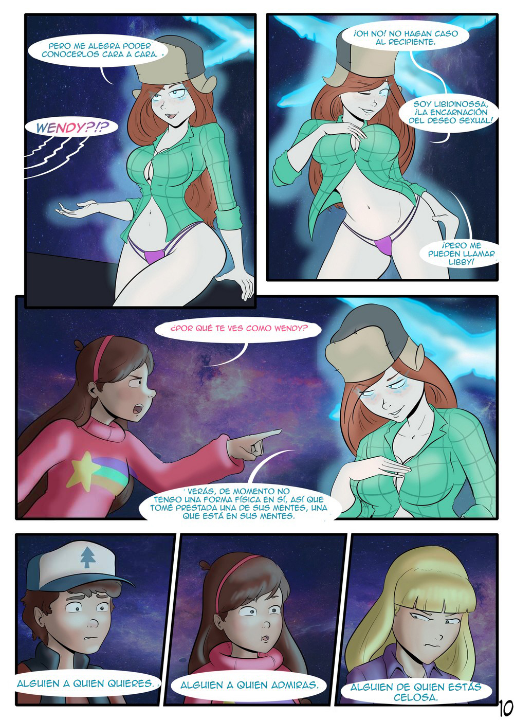 Butterflies in my Head 4 – Gravity Falls Comic porno