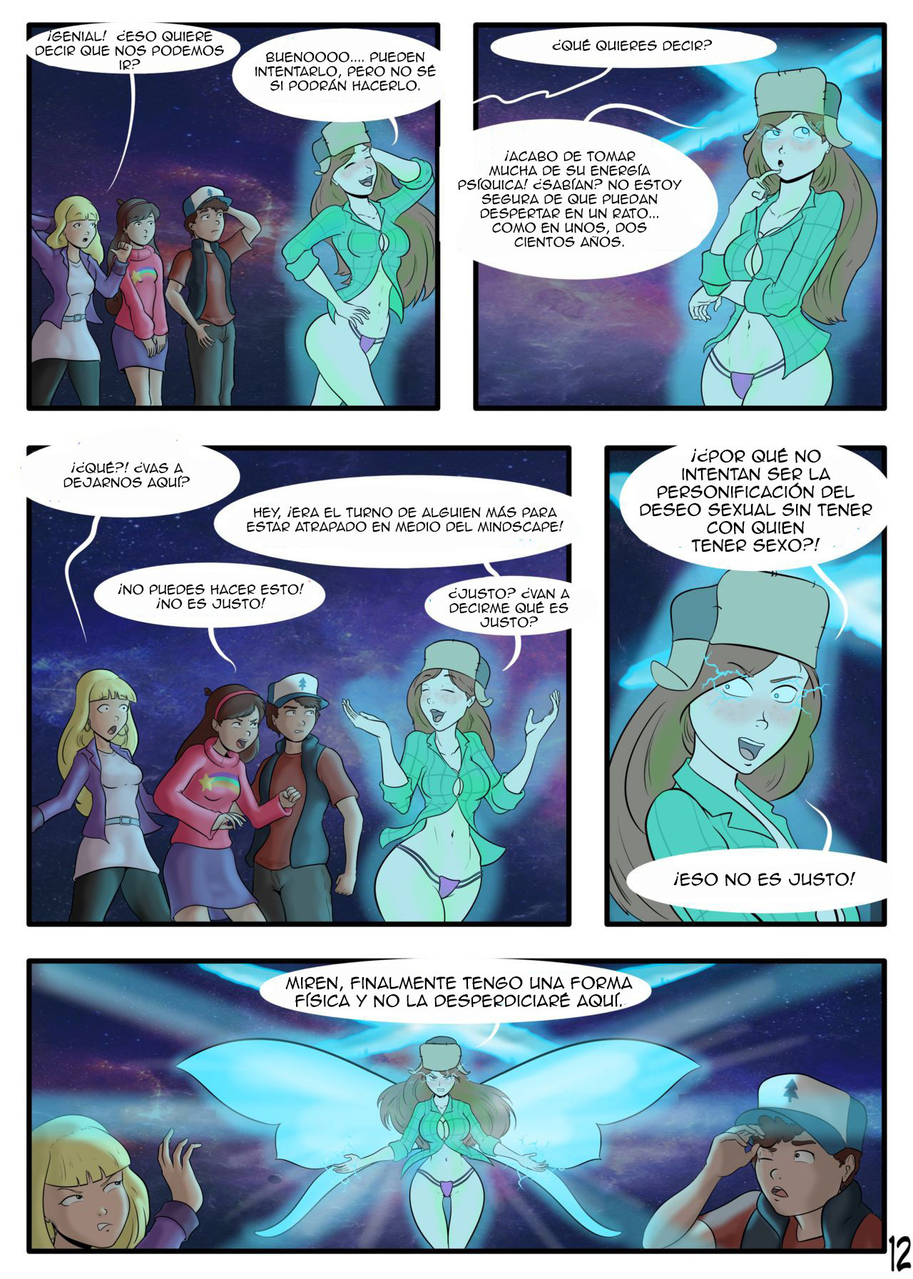 Butterflies in my Head 4 – Gravity Falls Comic porno