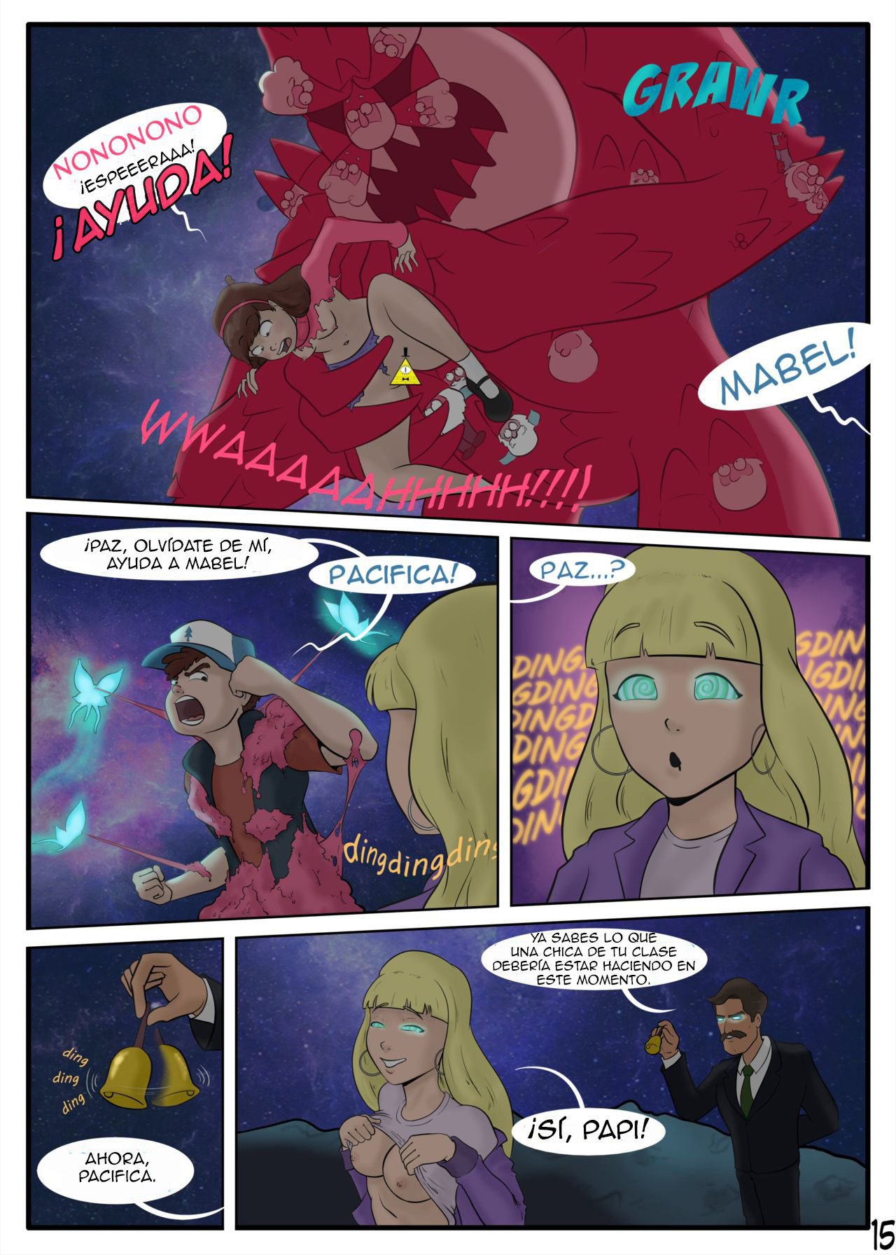 Butterflies in my Head 4 – Gravity Falls Comic porno