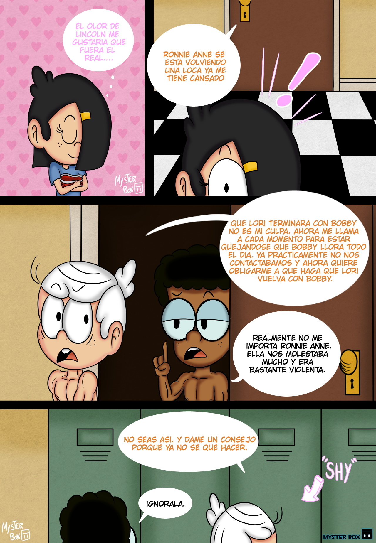 Capture a una Pervertida – The Loud House Comic porno